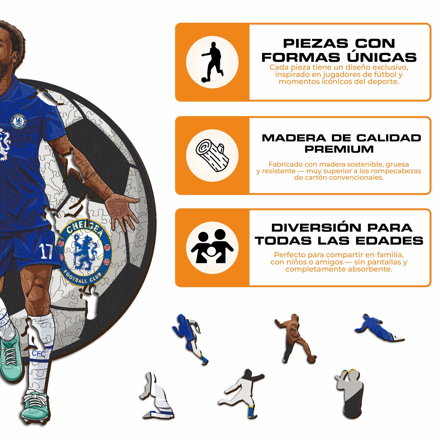 Raheem Sterling - Rompecabezas de Madera