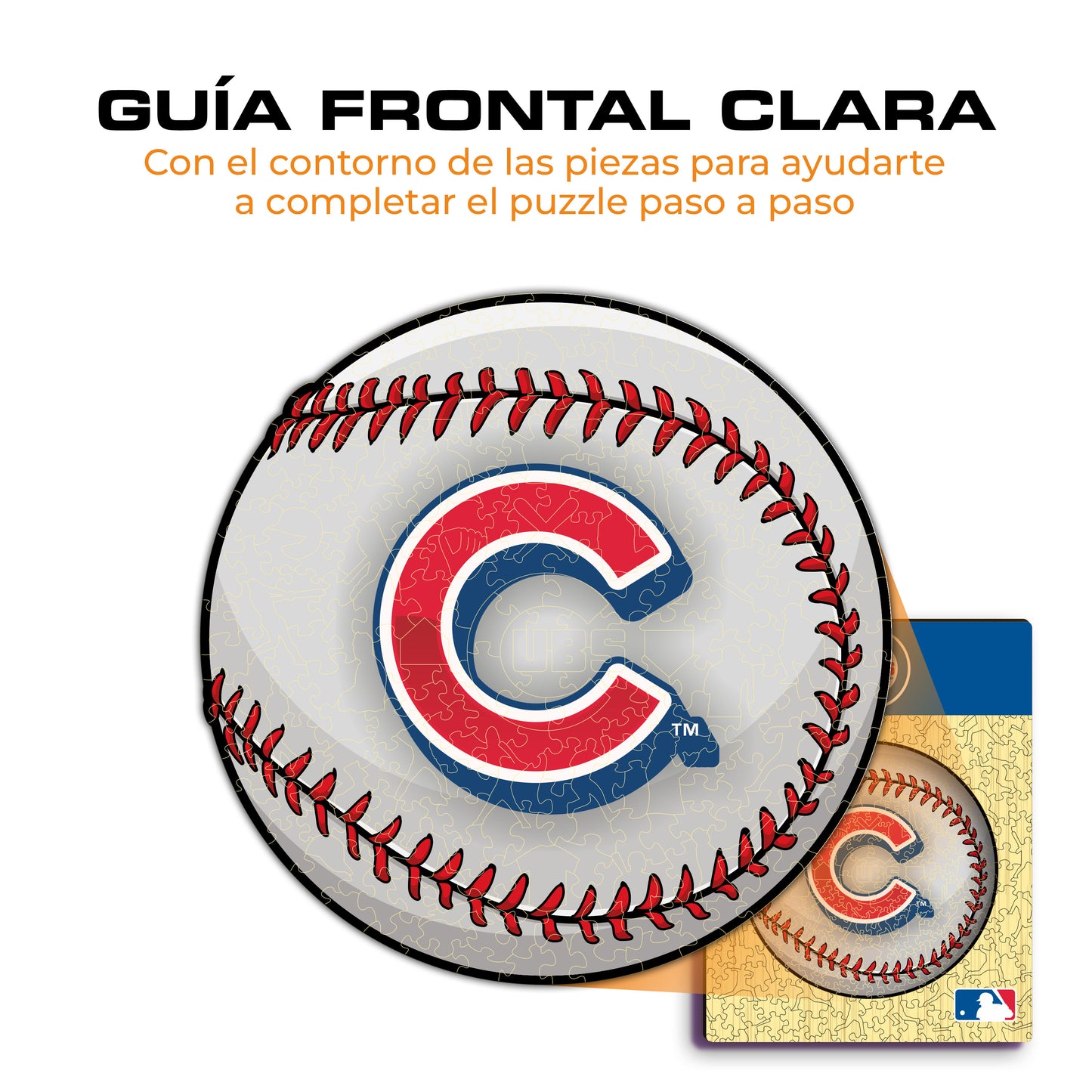 Chicago Cubs™ - Rompecabezas de Madera