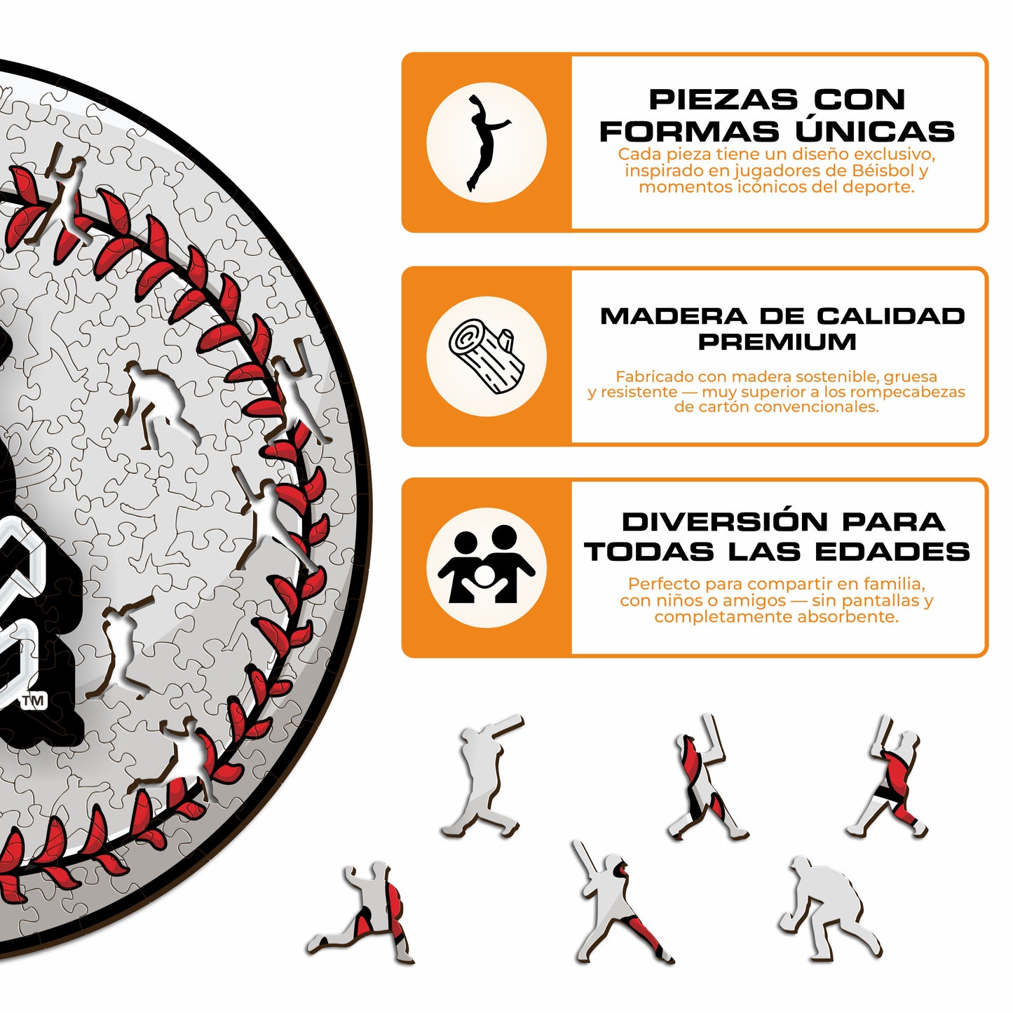 Chicago White Sox® - Rompecabezas de Madera