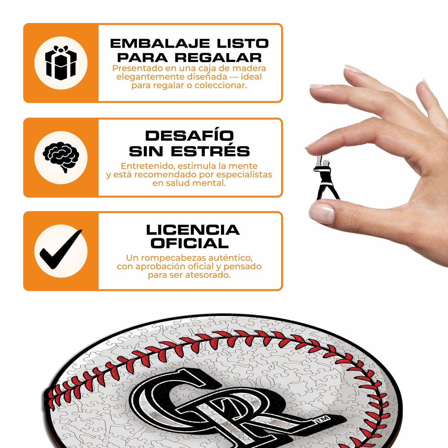 Colorado Rockies™ - Rompecabezas de Madera