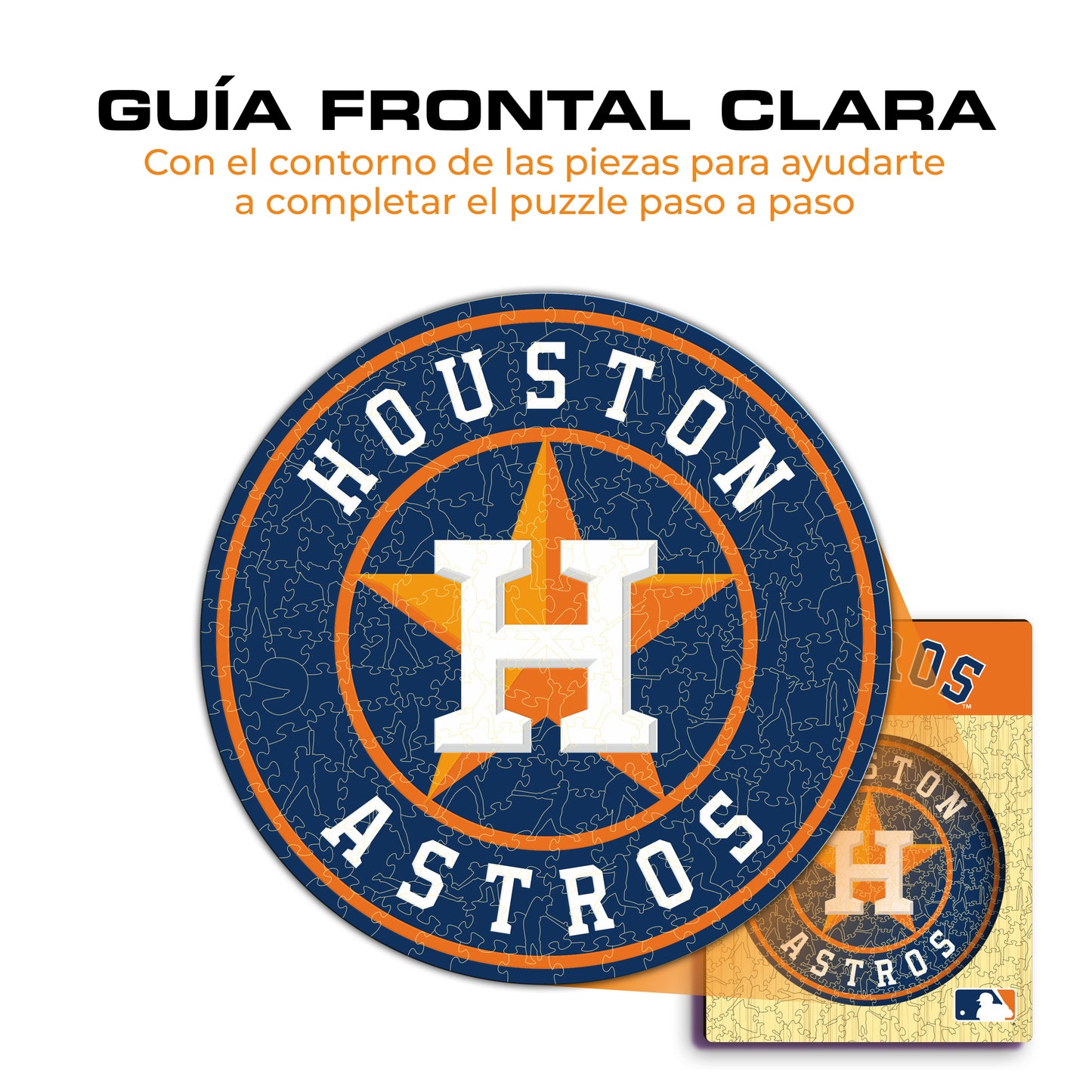 Houston Astros™ - Rompecabezas de Madera