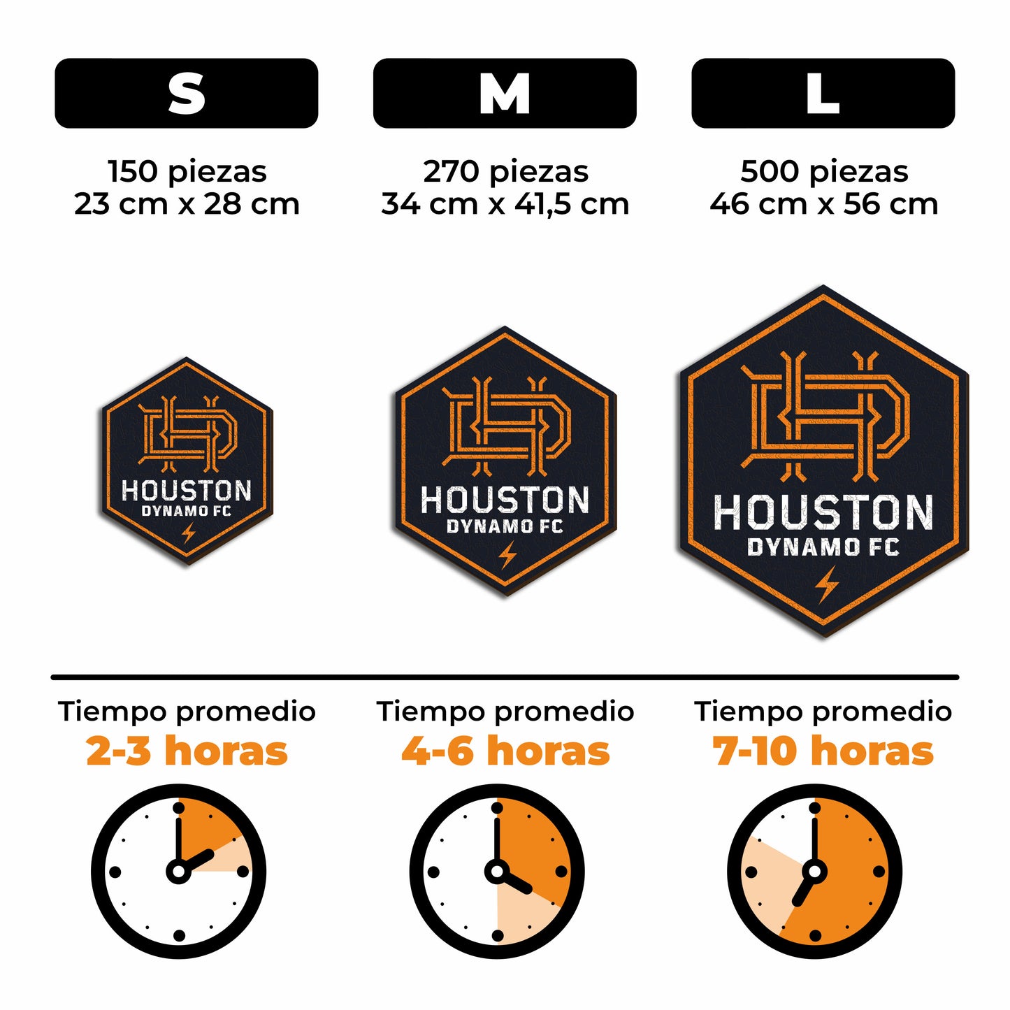 Houston Dynamo® Escudo - Rompecabezas de Madera
