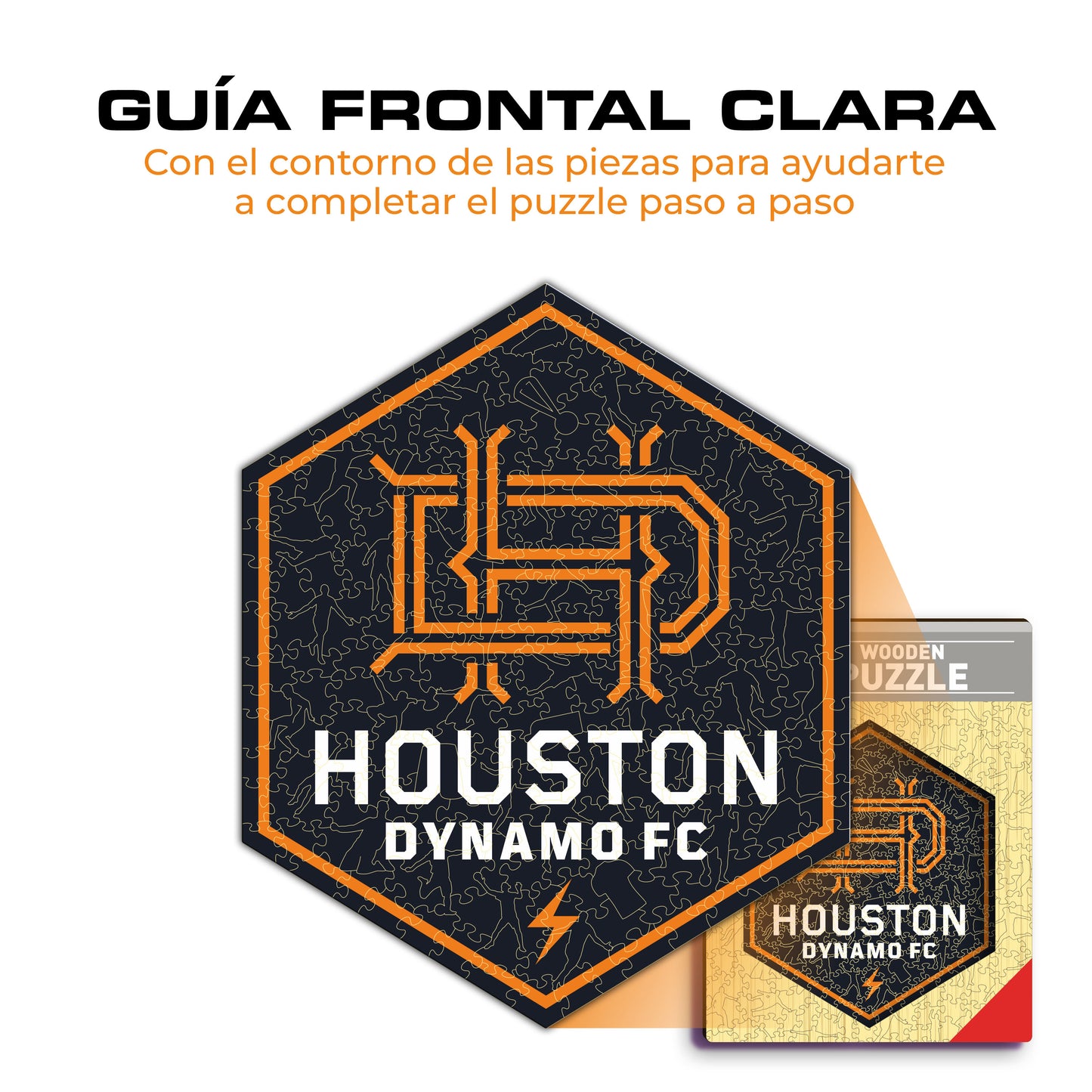 Houston Dynamo® Escudo - Rompecabezas de Madera