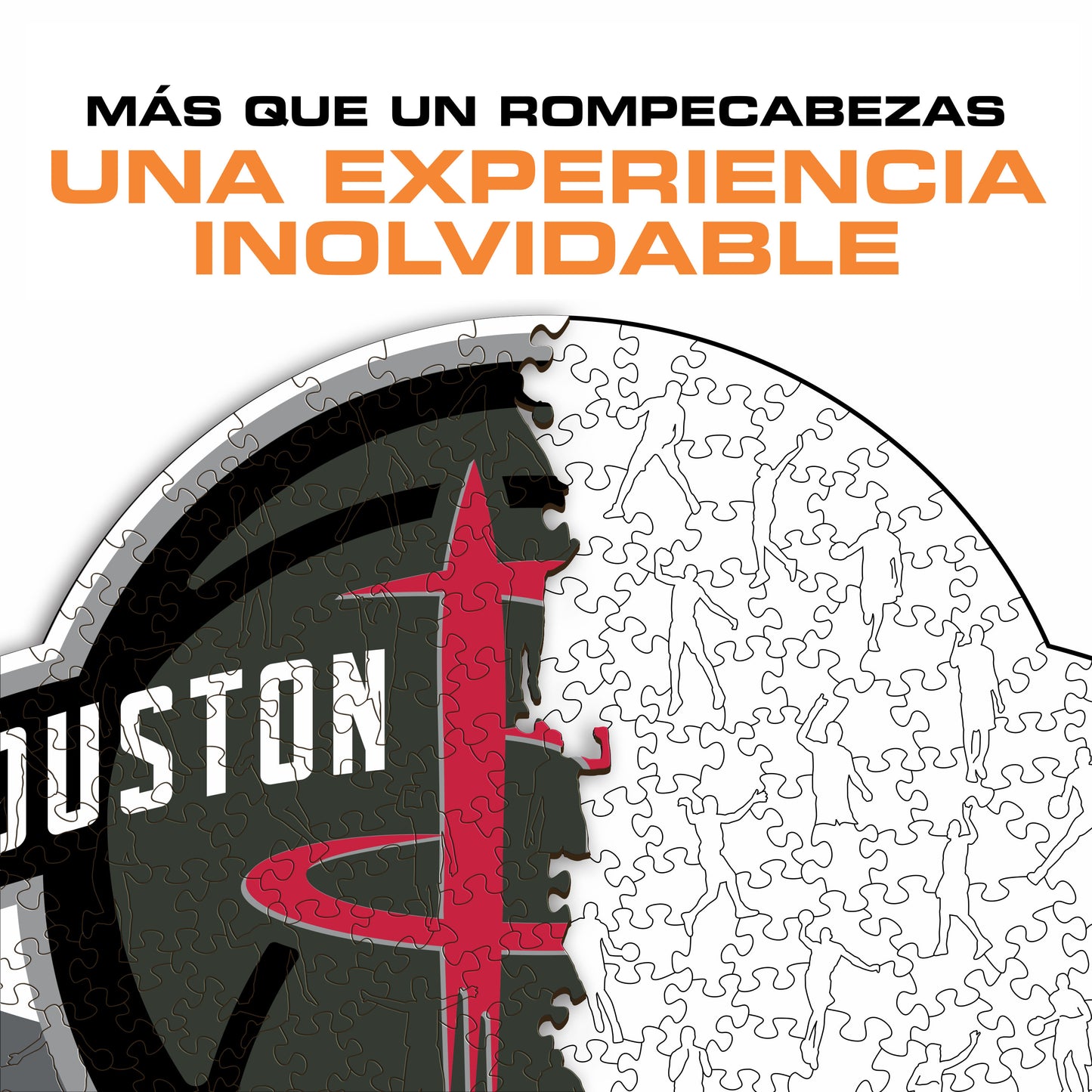 Houston Rockets™ - Rompecabezas de Madera
