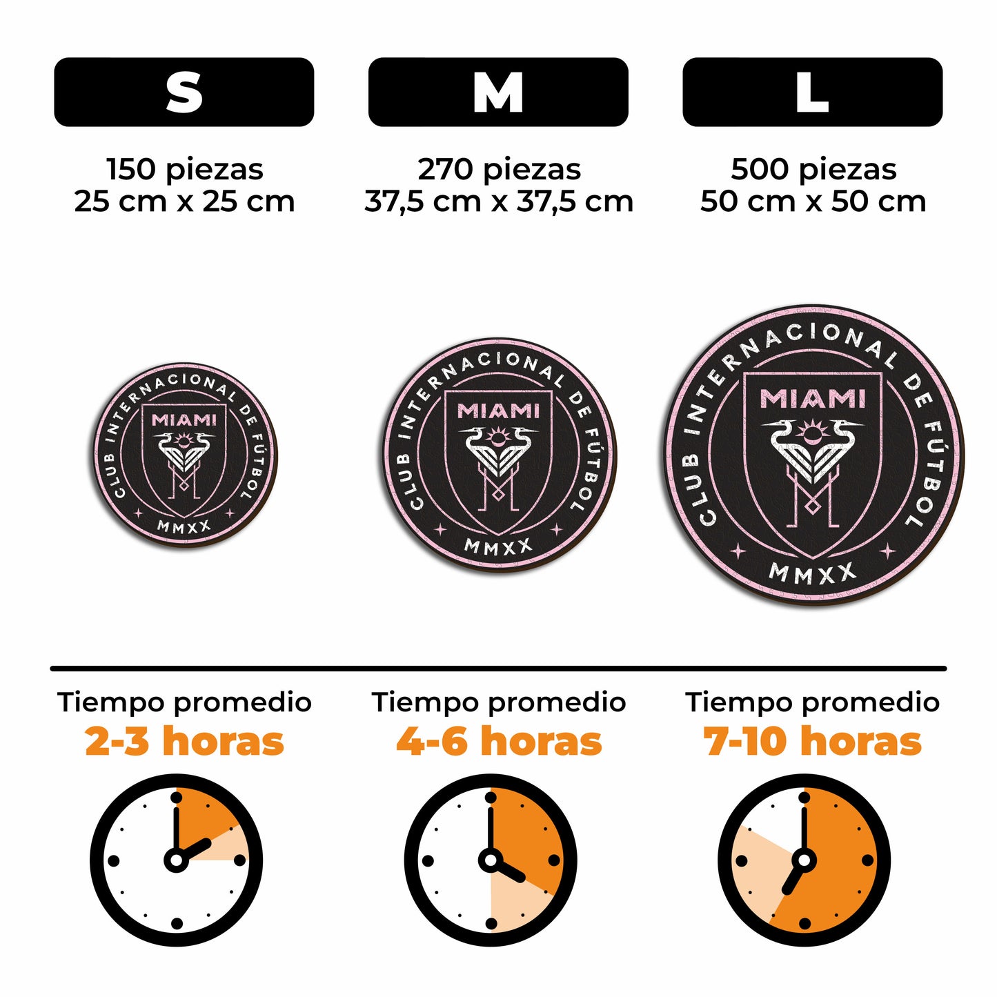 Inter Miami CF® Escudo - Rompecabezas de Madera