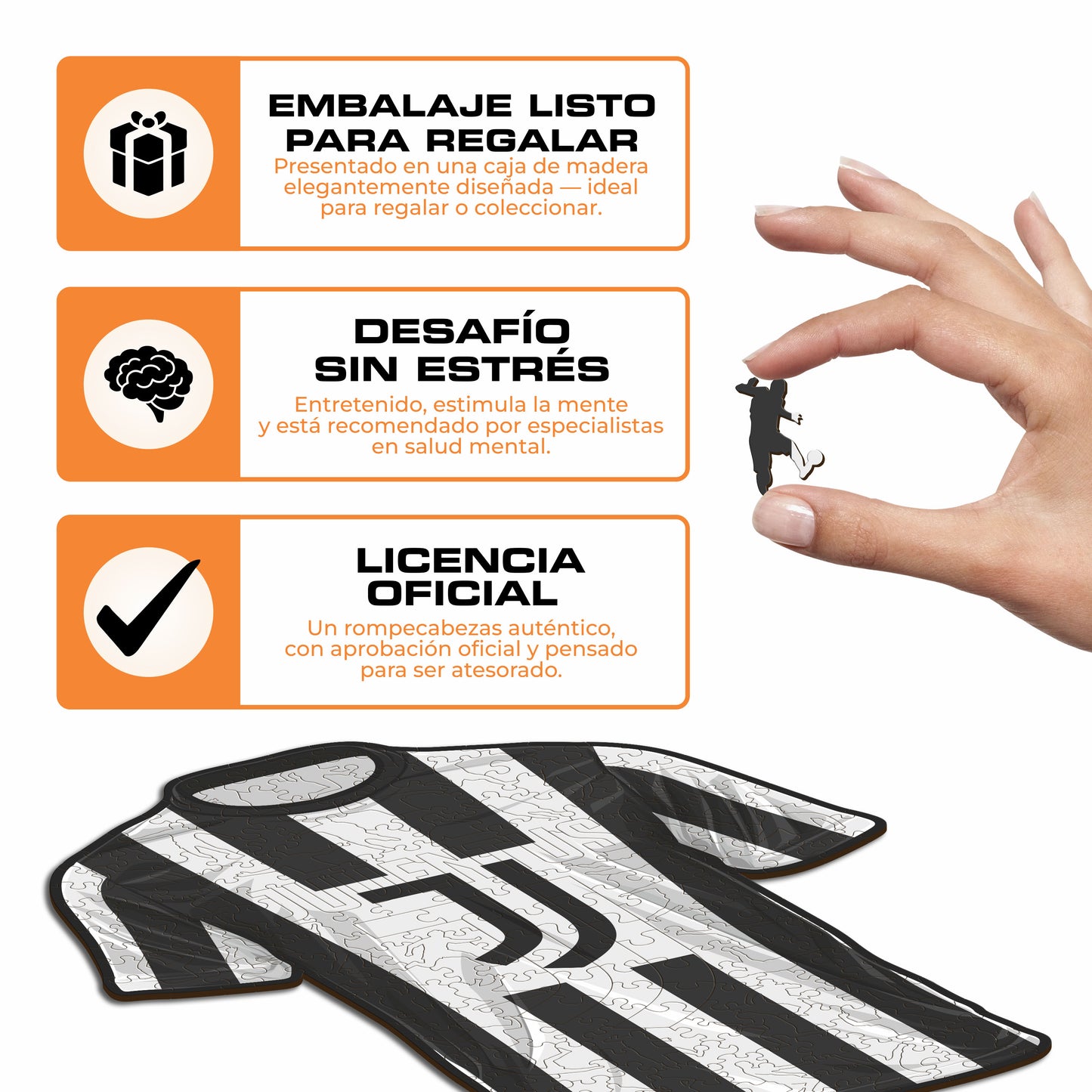 Juventus FC® Jersey - Rompecabezas de Madera