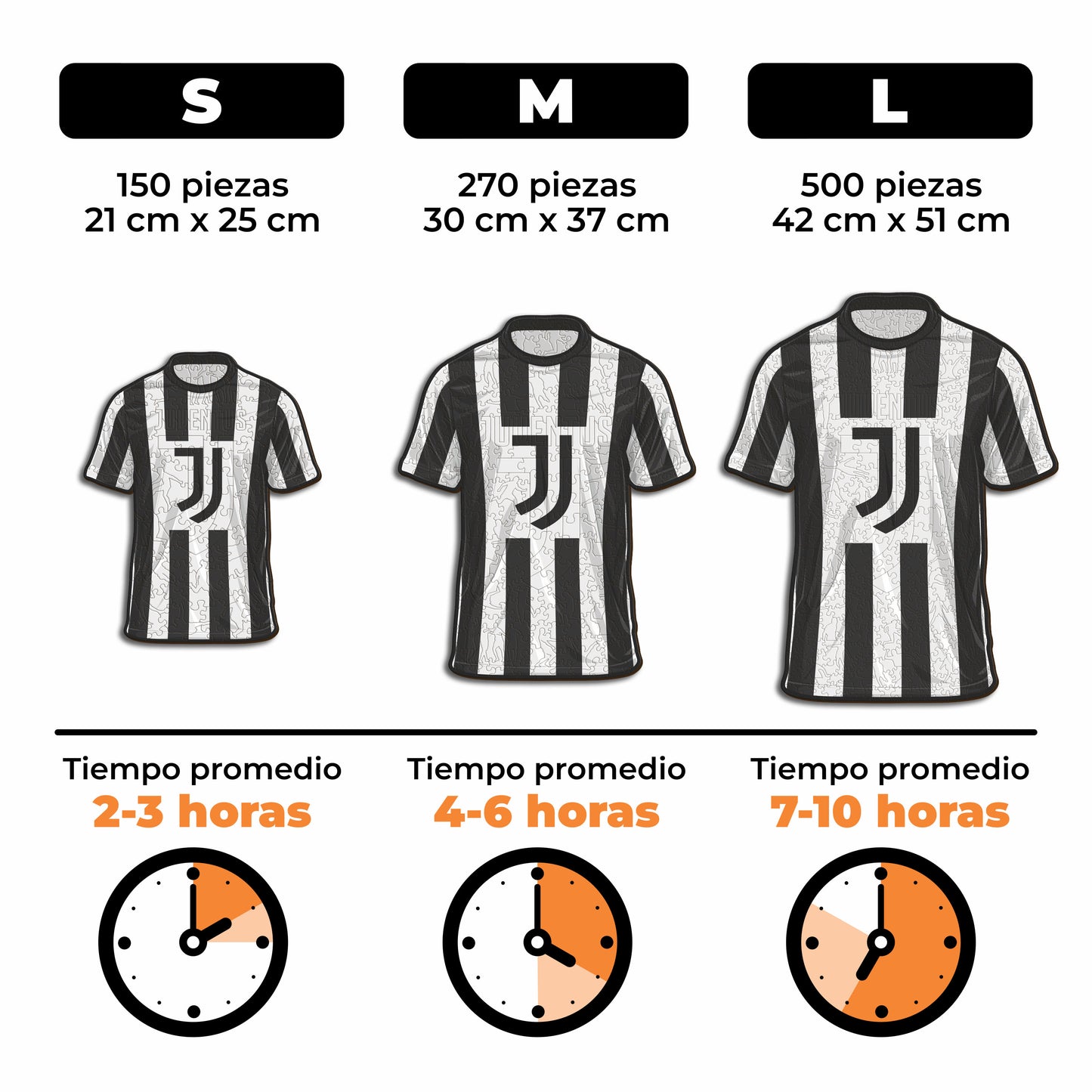 Juventus FC® Jersey - Rompecabezas de Madera
