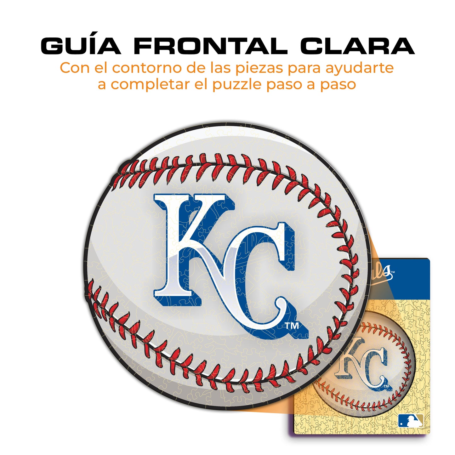 Kansas City Royals™ - Rompecabezas de Madera