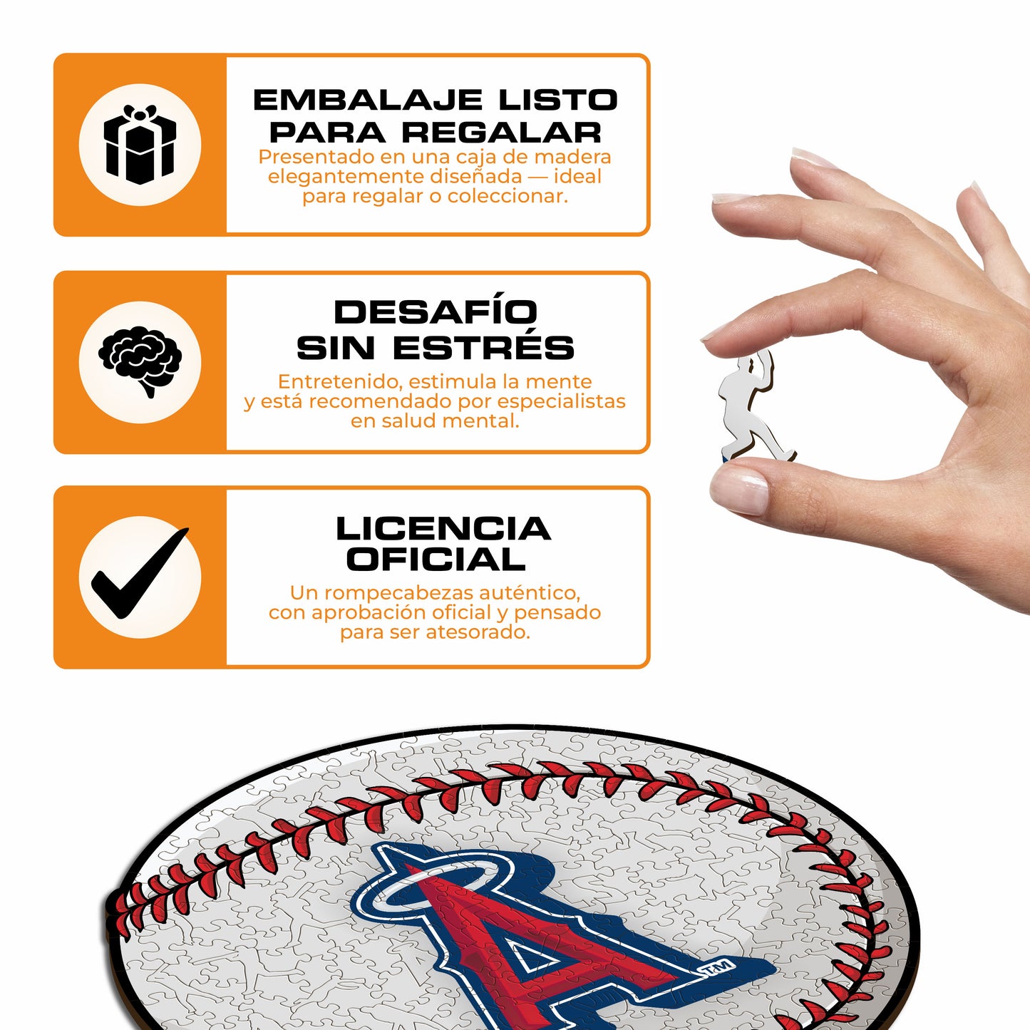 Los Angeles Angels™ - Rompecabezas de Madera