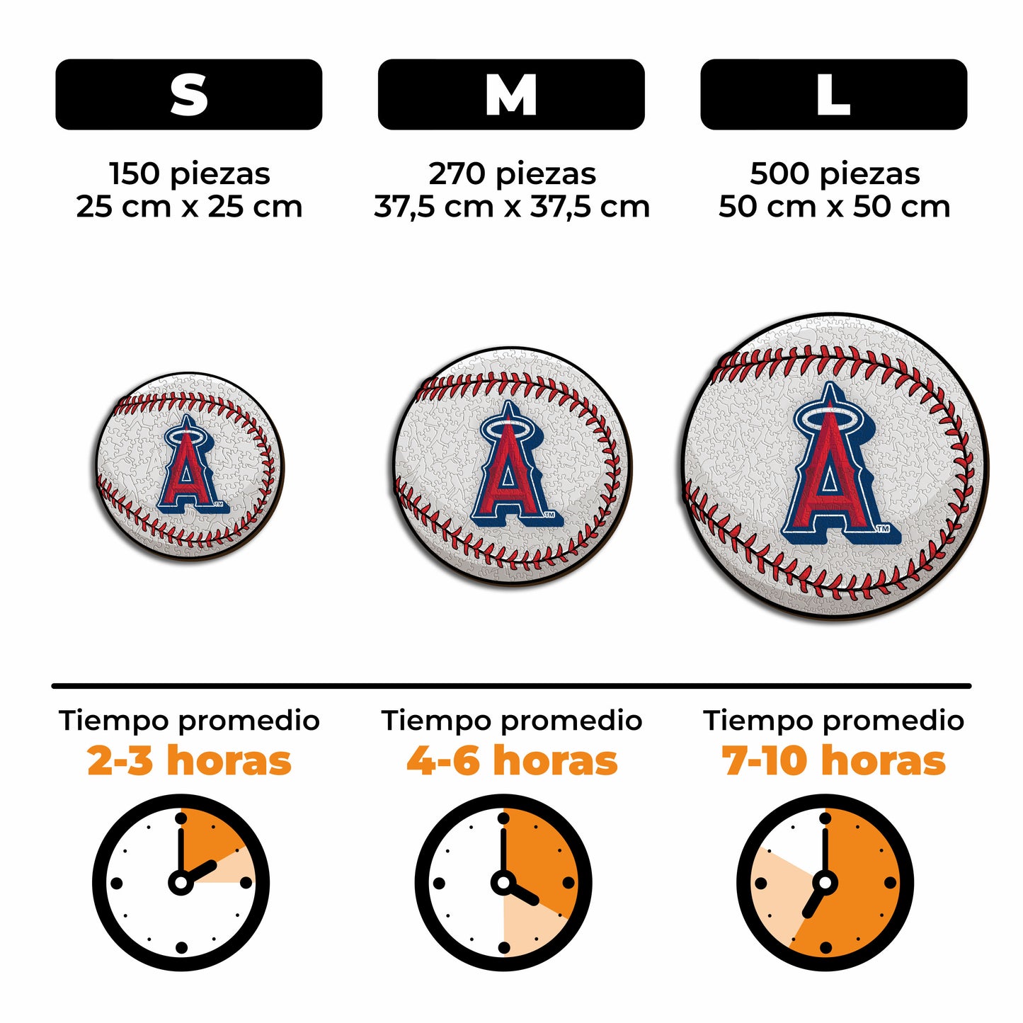 Los Angeles Angels™ - Rompecabezas de Madera