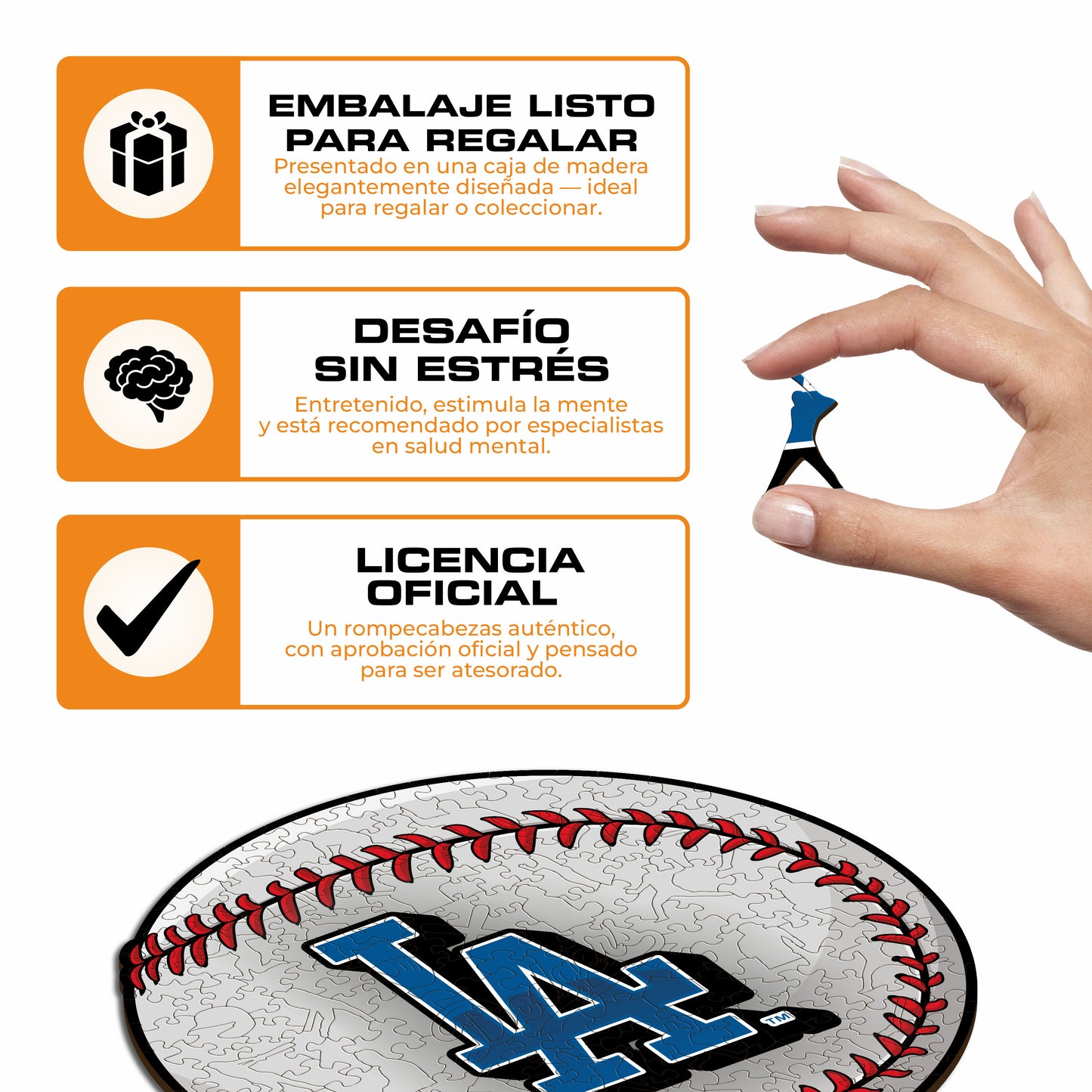 Los Angeles Dodgers™ - Rompecabezas de Madera