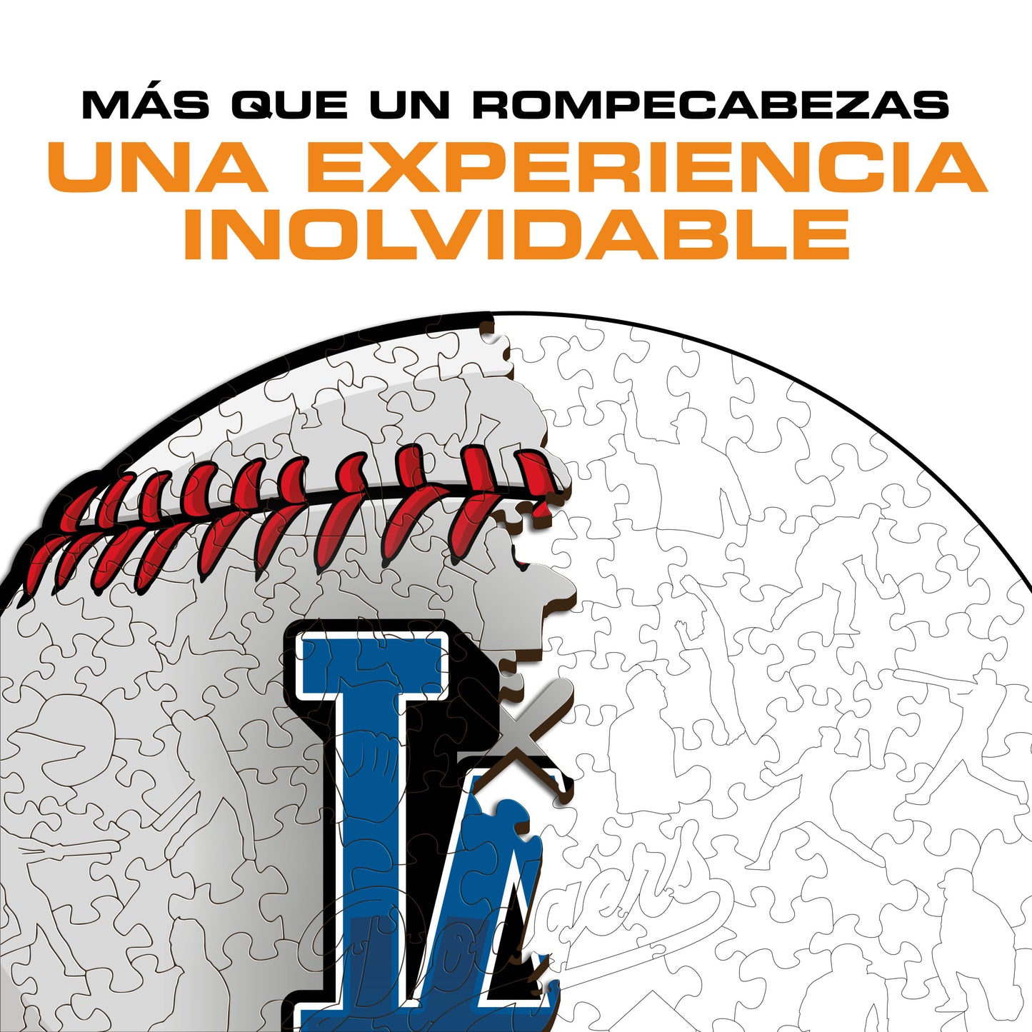Los Angeles Dodgers™ - Rompecabezas de Madera