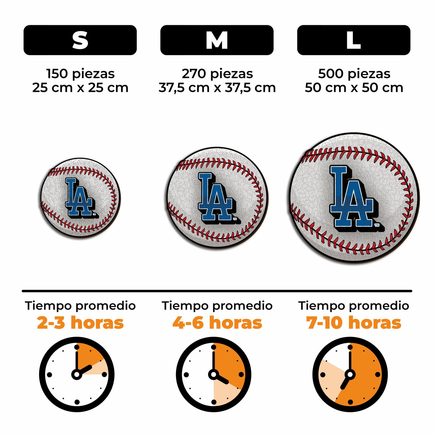 Los Angeles Dodgers™ - Rompecabezas de Madera