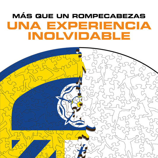 Leeds United FC® Escudo - Rompecabezas de Madera