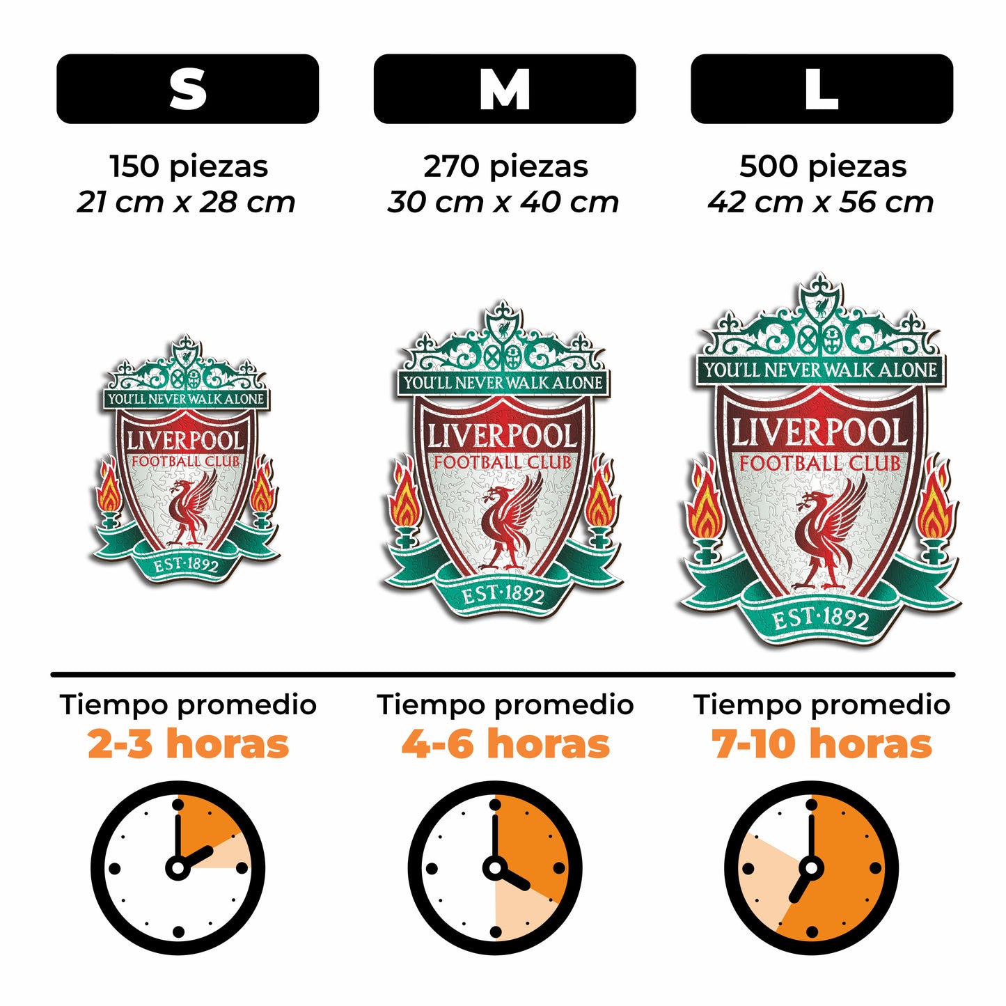 Liverpool FC® Escudo - Rompecabezas de Madera