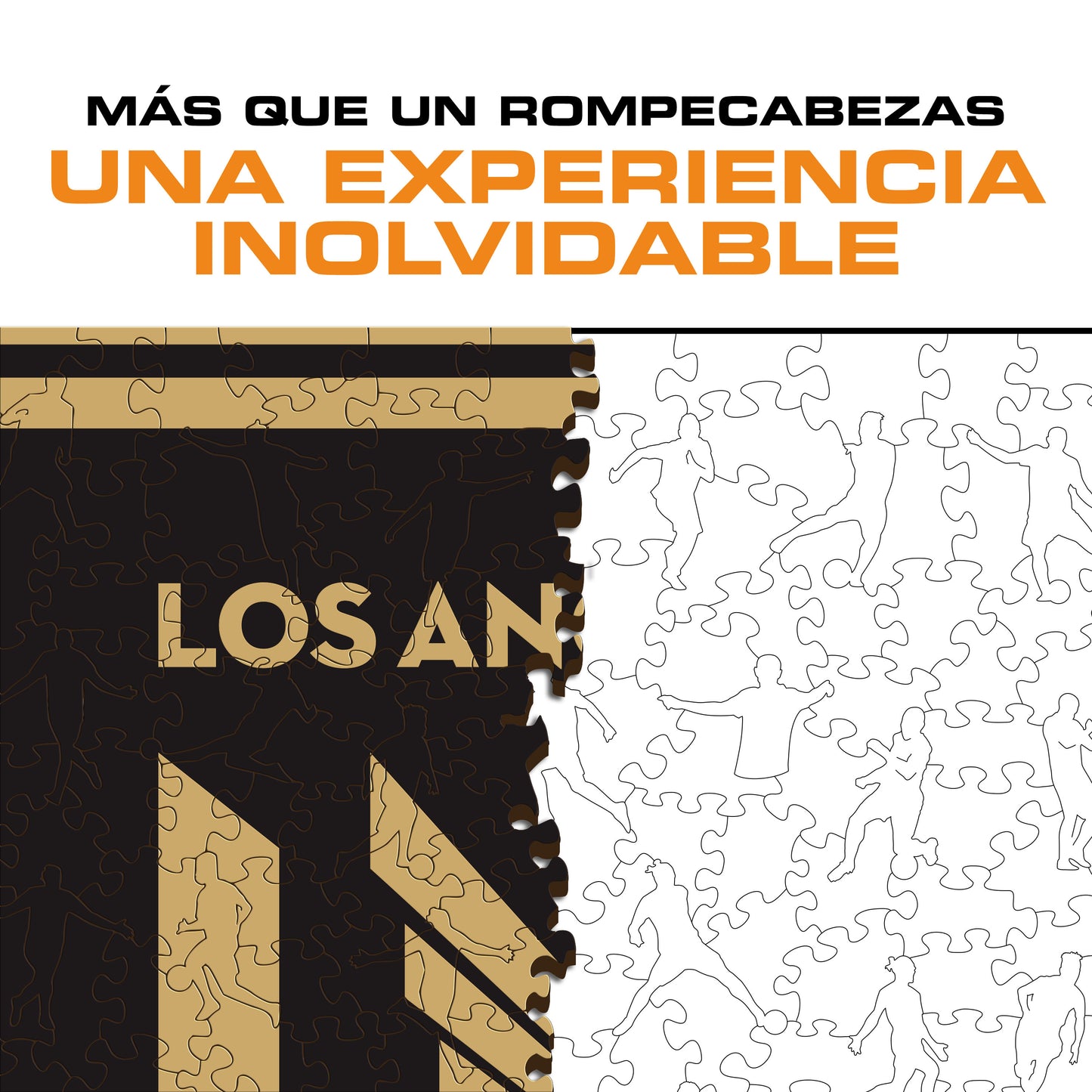 Los Angeles FC® Escudo - Rompecabezas de Madera