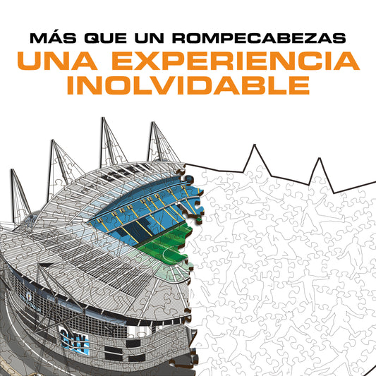 Manchester City FC® Etihad Stadium - Rompecabezas de Madera