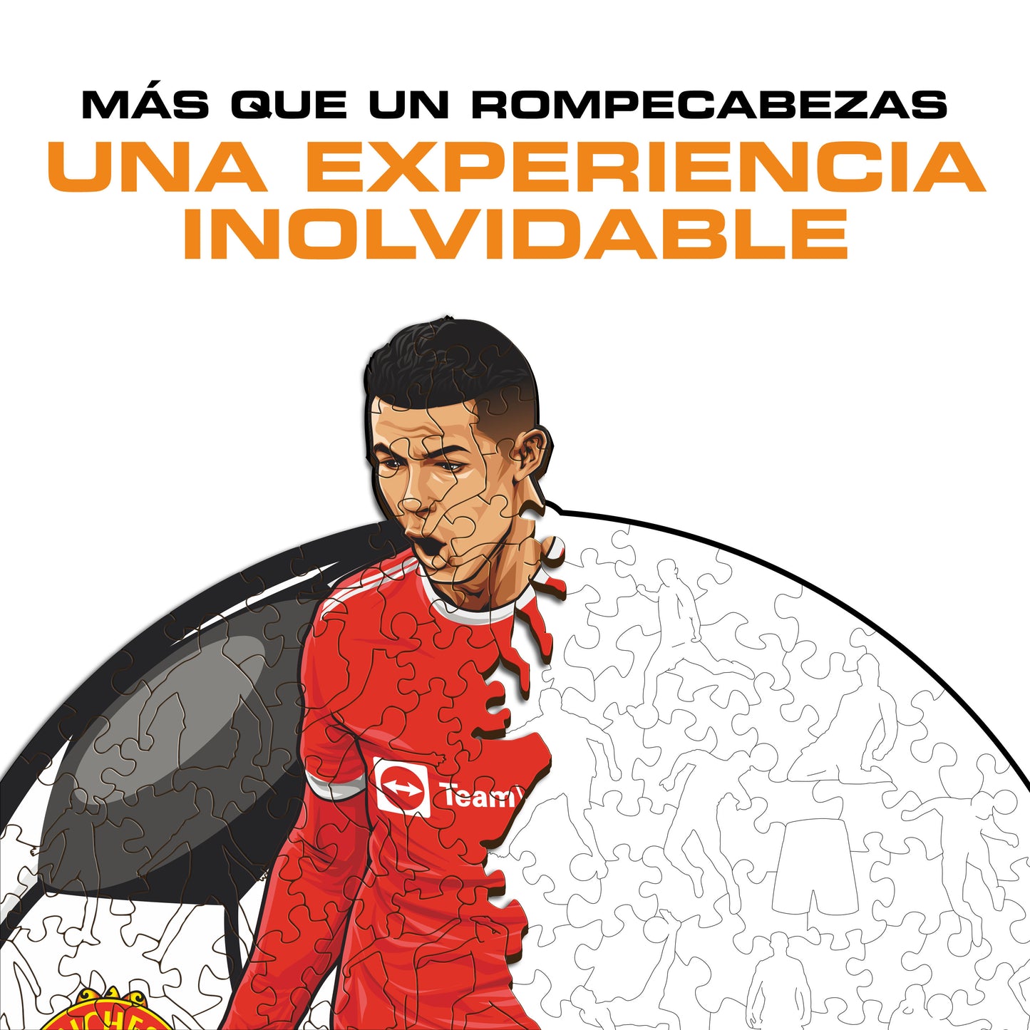 Cristiano Ronaldo - Rompecabezas de Madera
