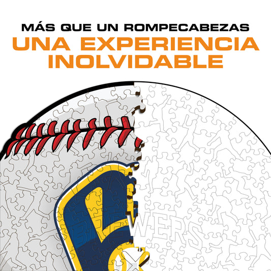 Milwaukee Brewers™ - Rompecabezas de Madera