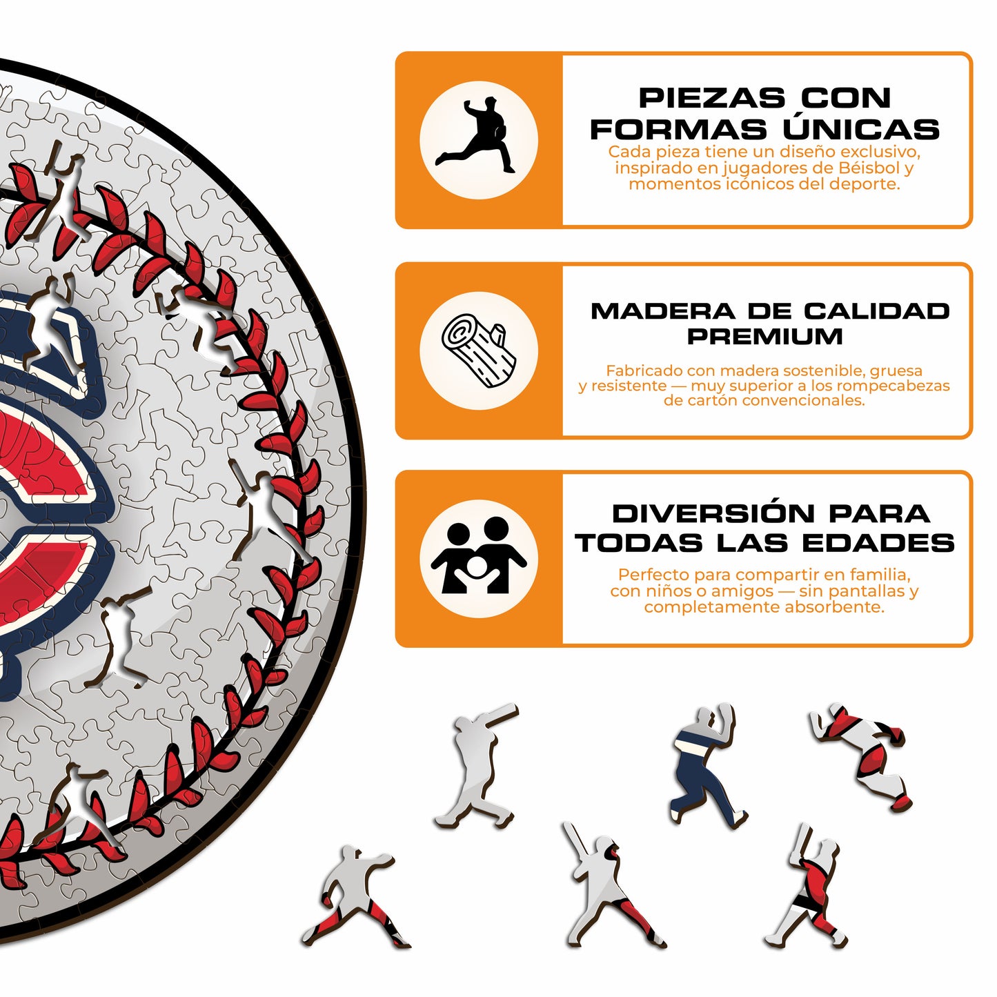 Minnesota Twins™ - Rompecabezas de Madera