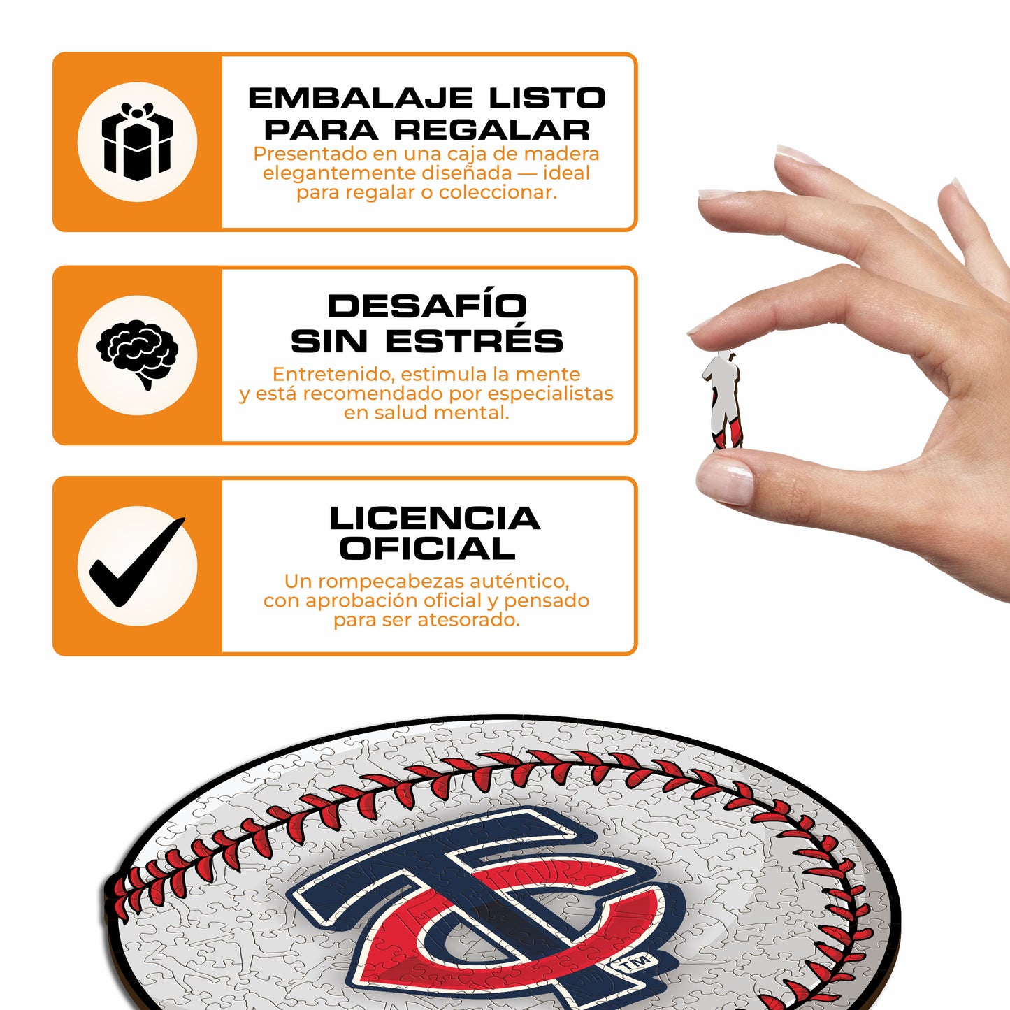 Minnesota Twins™ - Rompecabezas de Madera