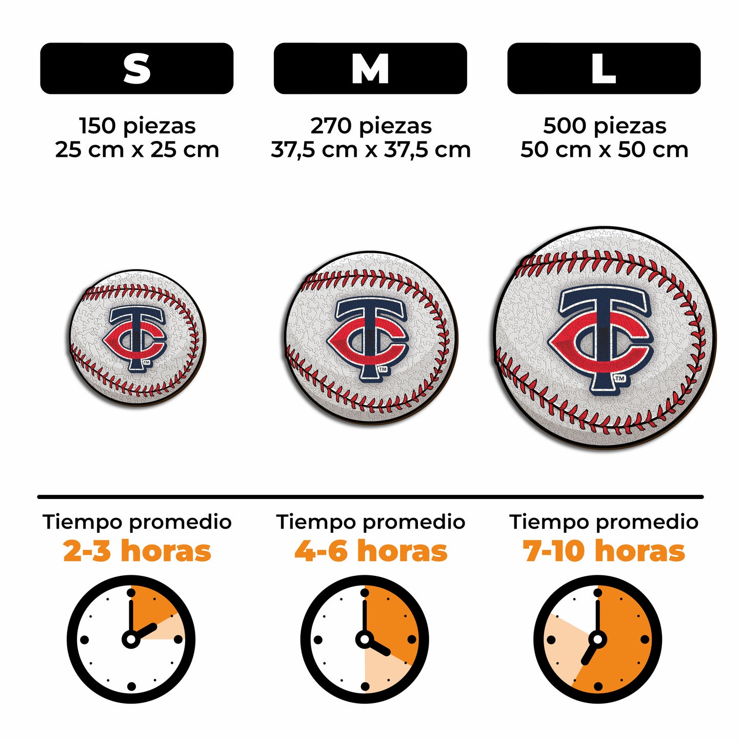 Minnesota Twins™ - Rompecabezas de Madera