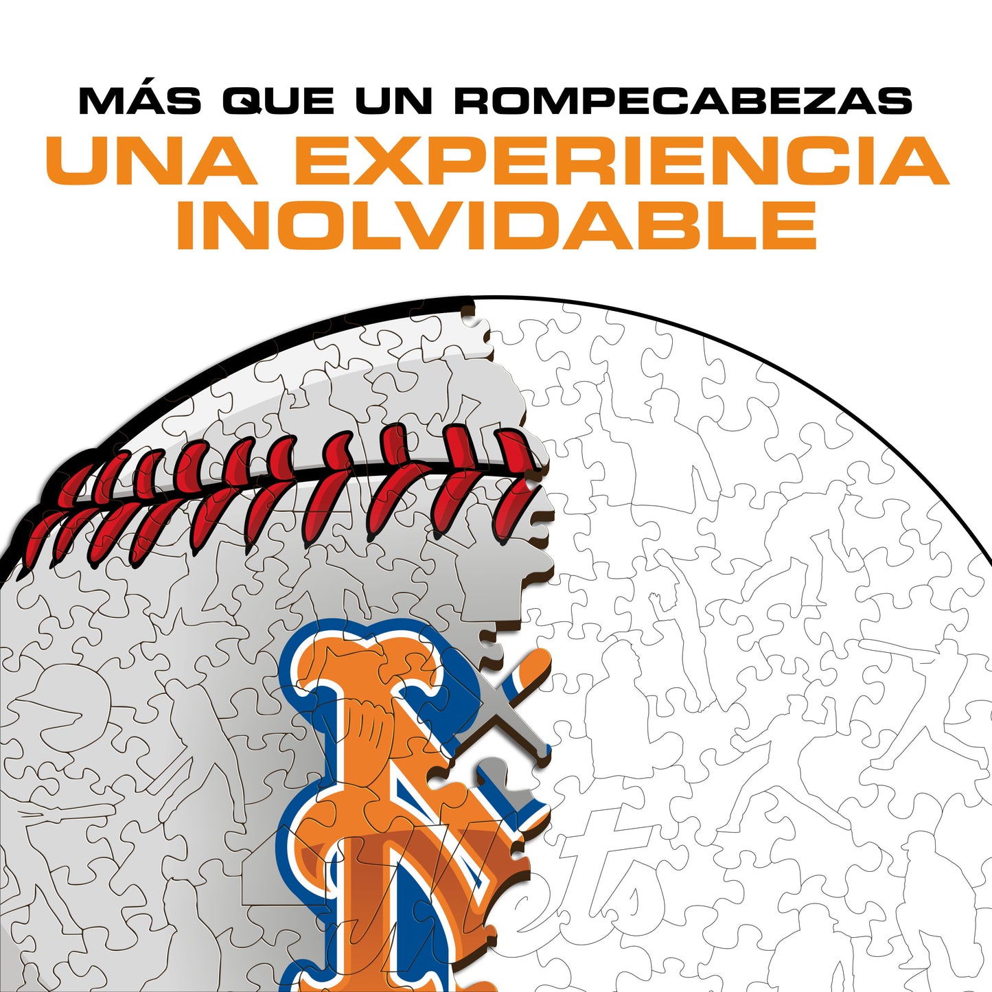 New York Mets™ - Rompecabezas de Madera