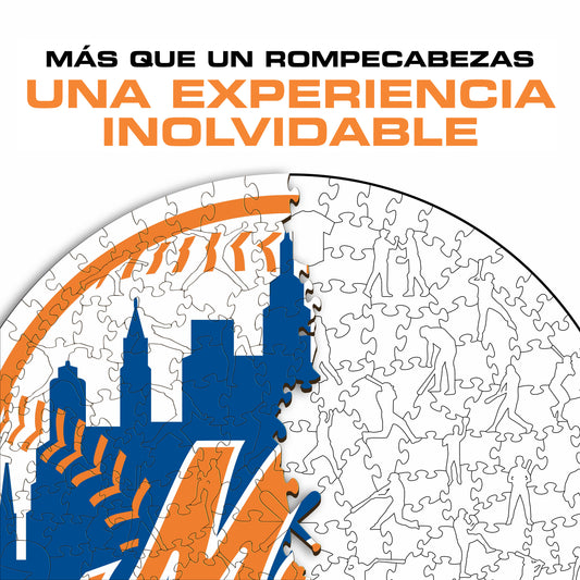 New York Mets™ - Rompecabezas de Madera
