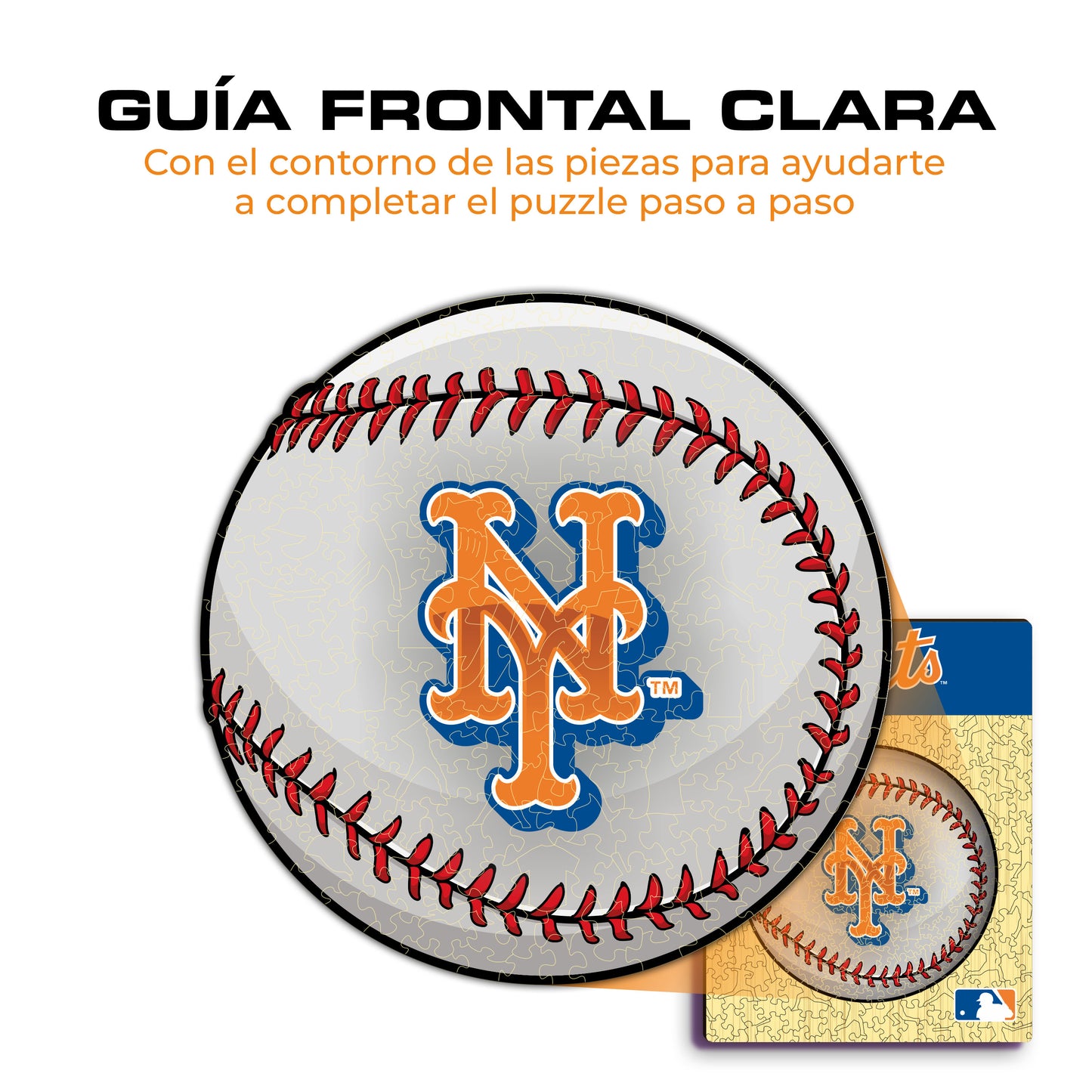 New York Mets™ - Rompecabezas de Madera