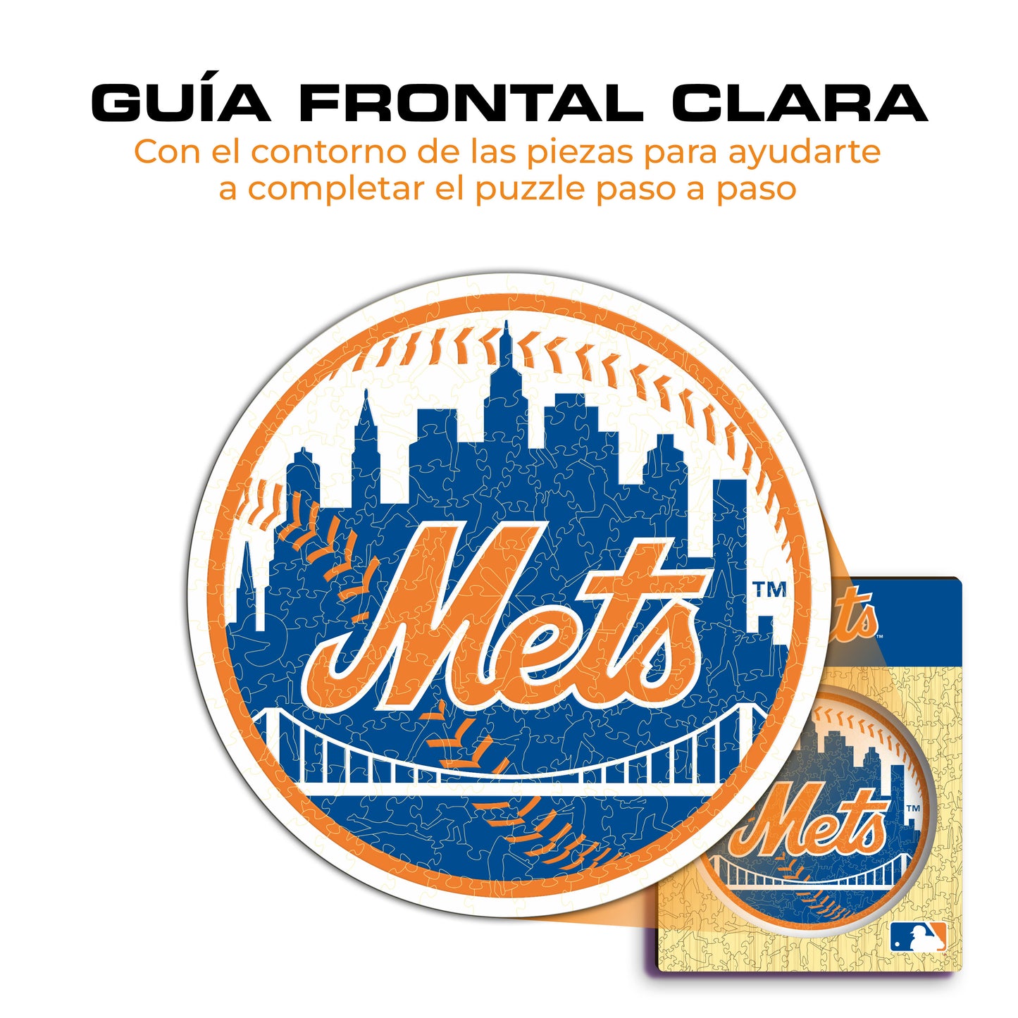 New York Mets™ - Rompecabezas de Madera