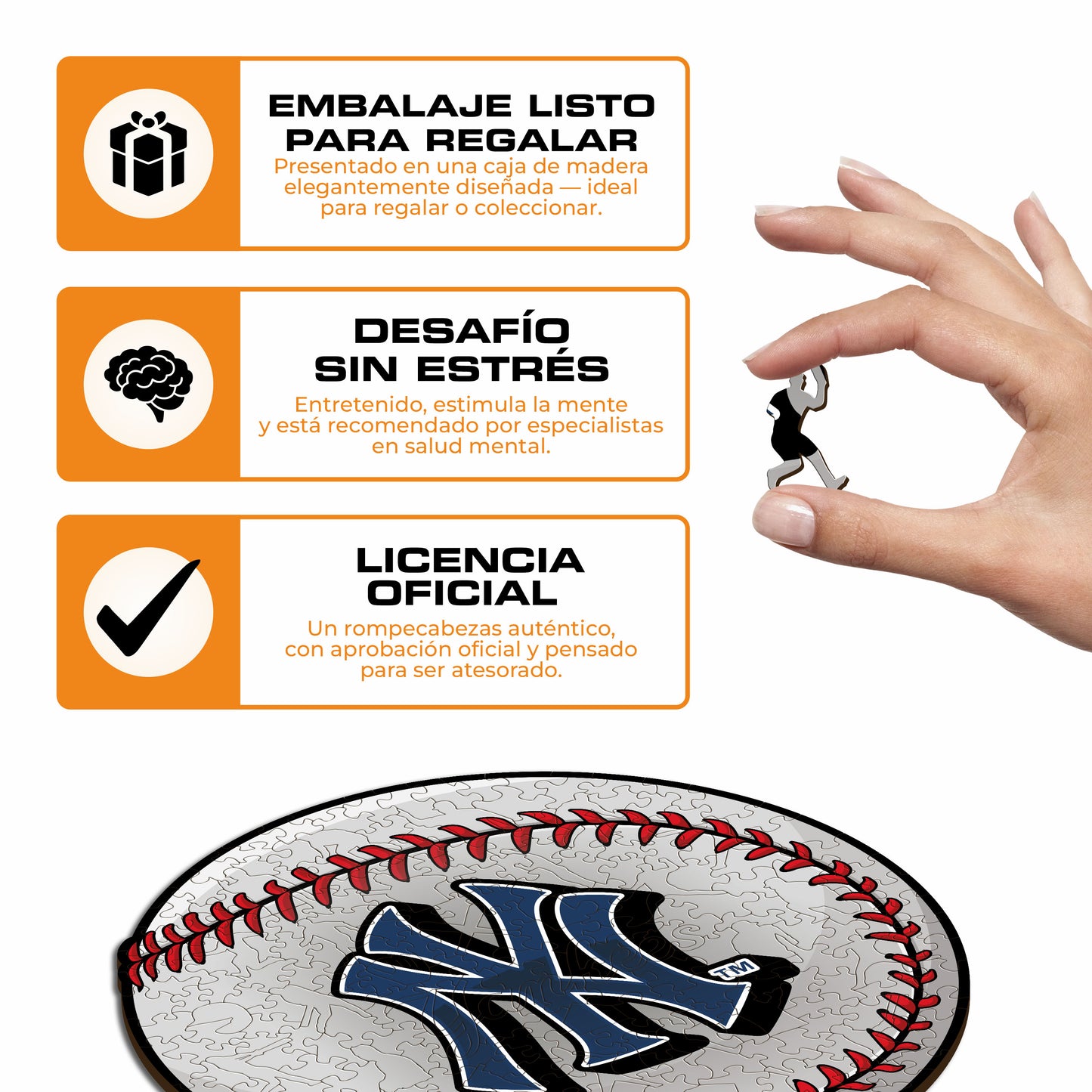 New York Yankees™ - Rompecabezas de Madera