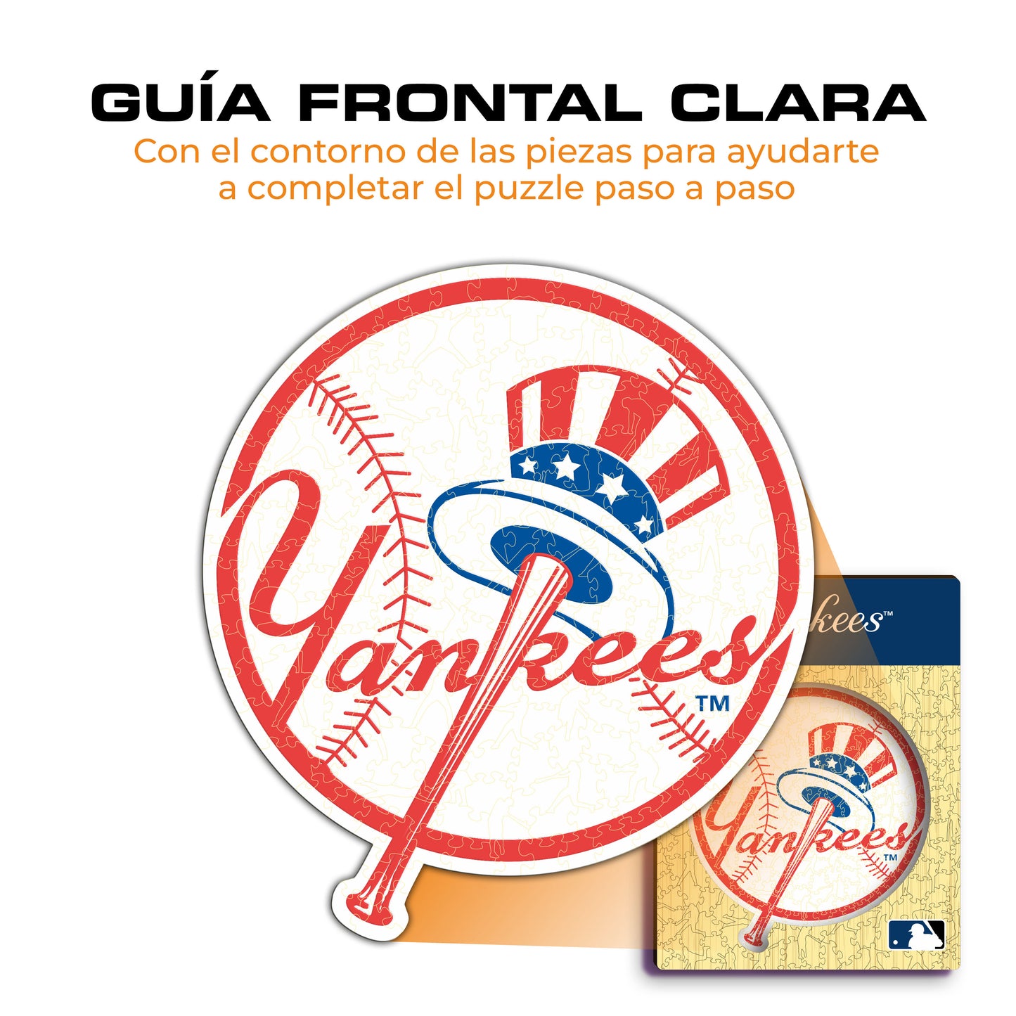 New York Yankees™ - Rompecabezas de Madera