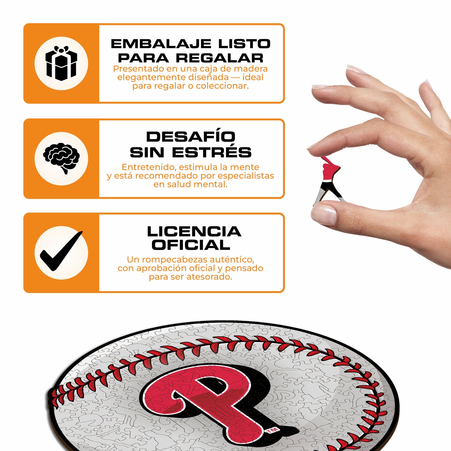 Philadelphia Phillies™ - Rompecabezas de Madera