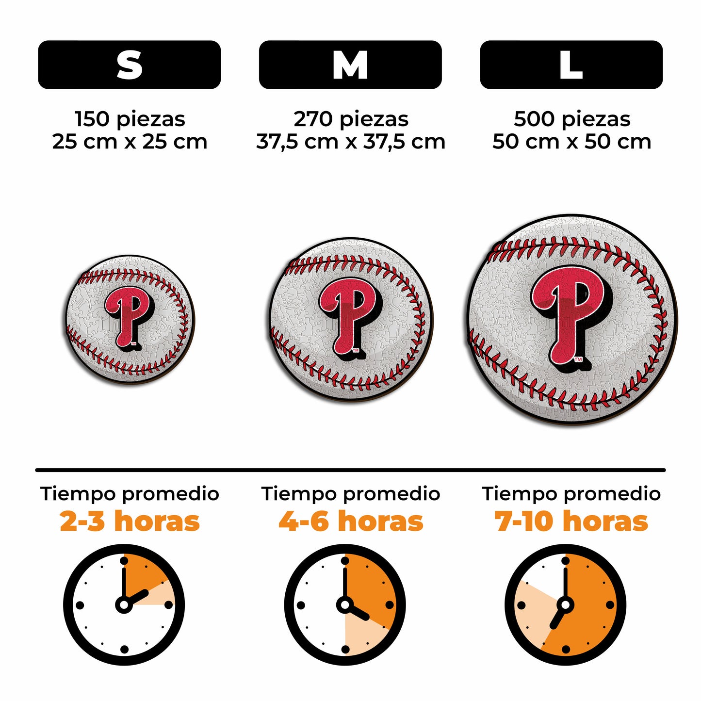 Philadelphia Phillies™ - Rompecabezas de Madera
