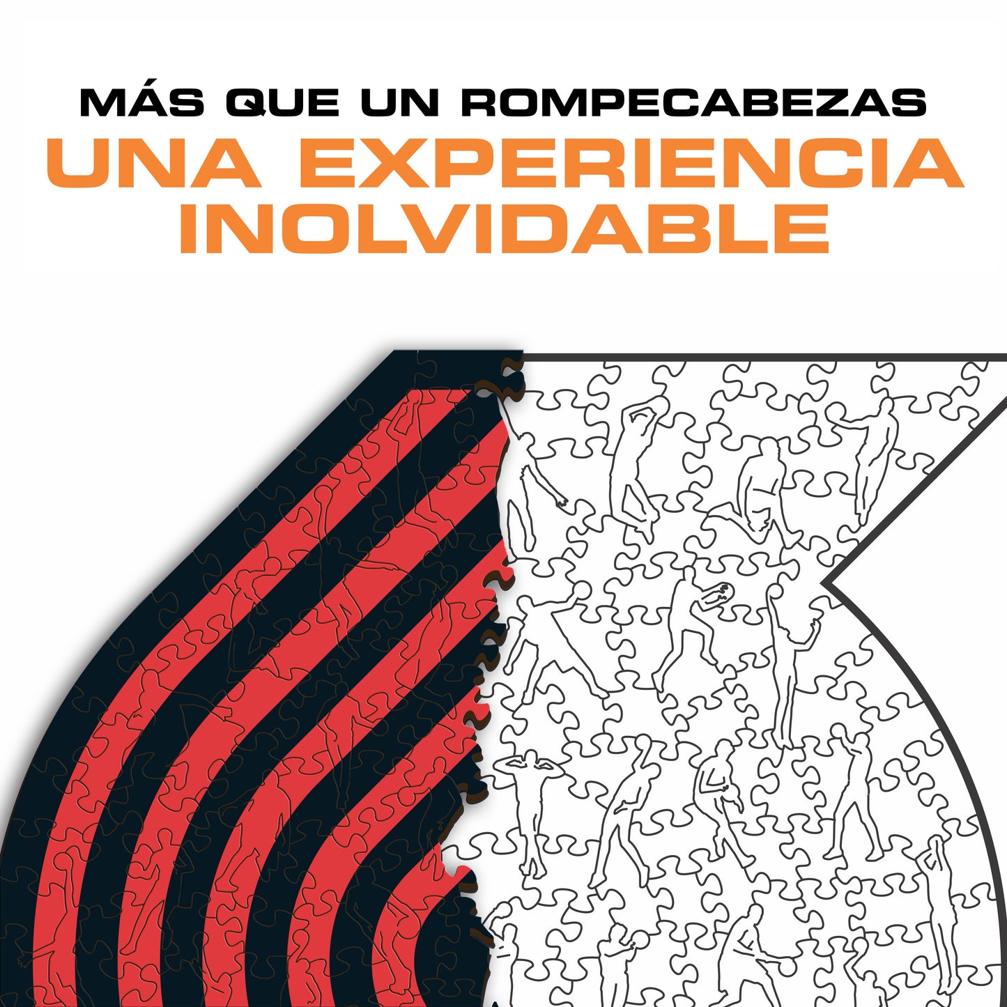 Portland Trail Blazers™ - Rompecabezas de Madera