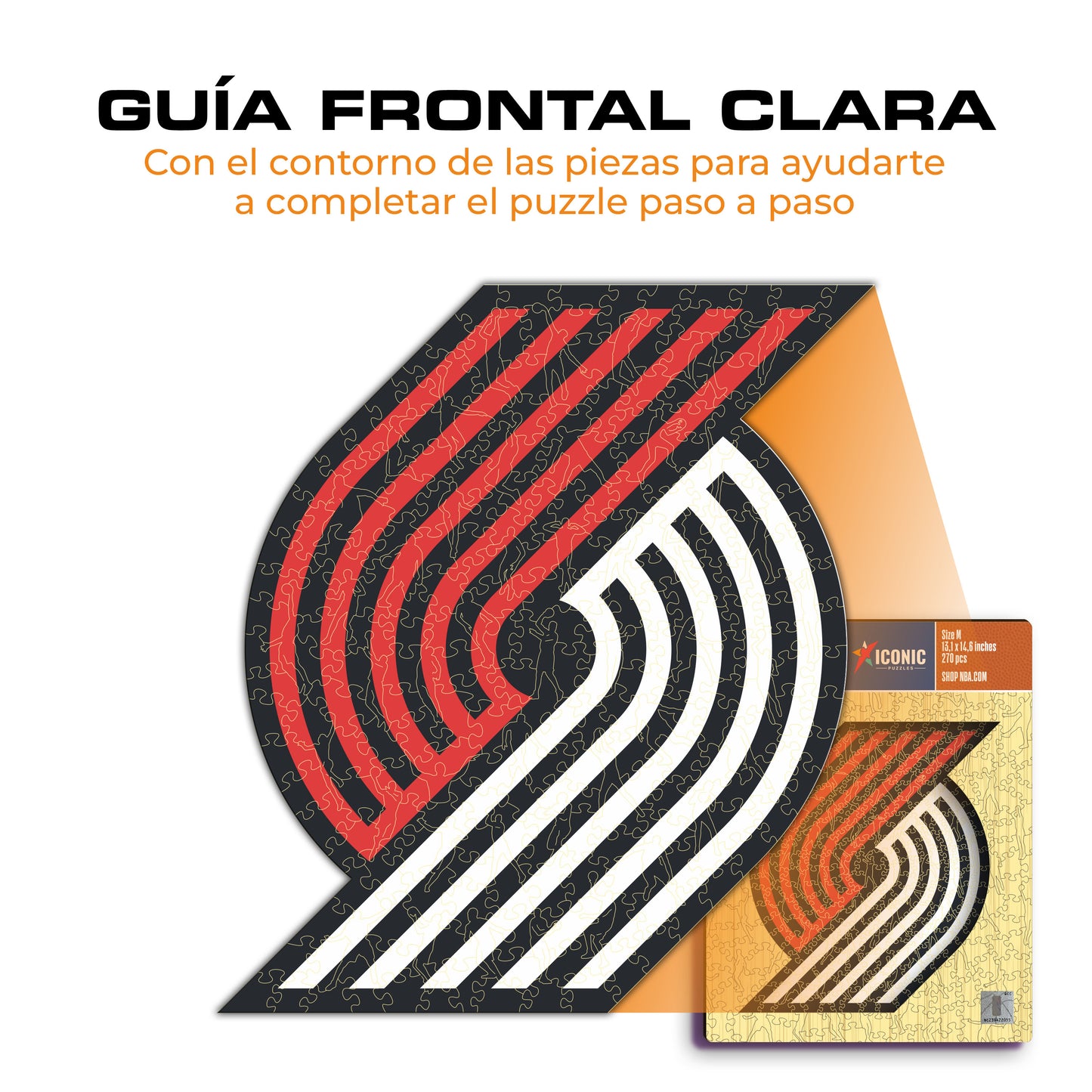 Portland Trail Blazers™ - Rompecabezas de Madera