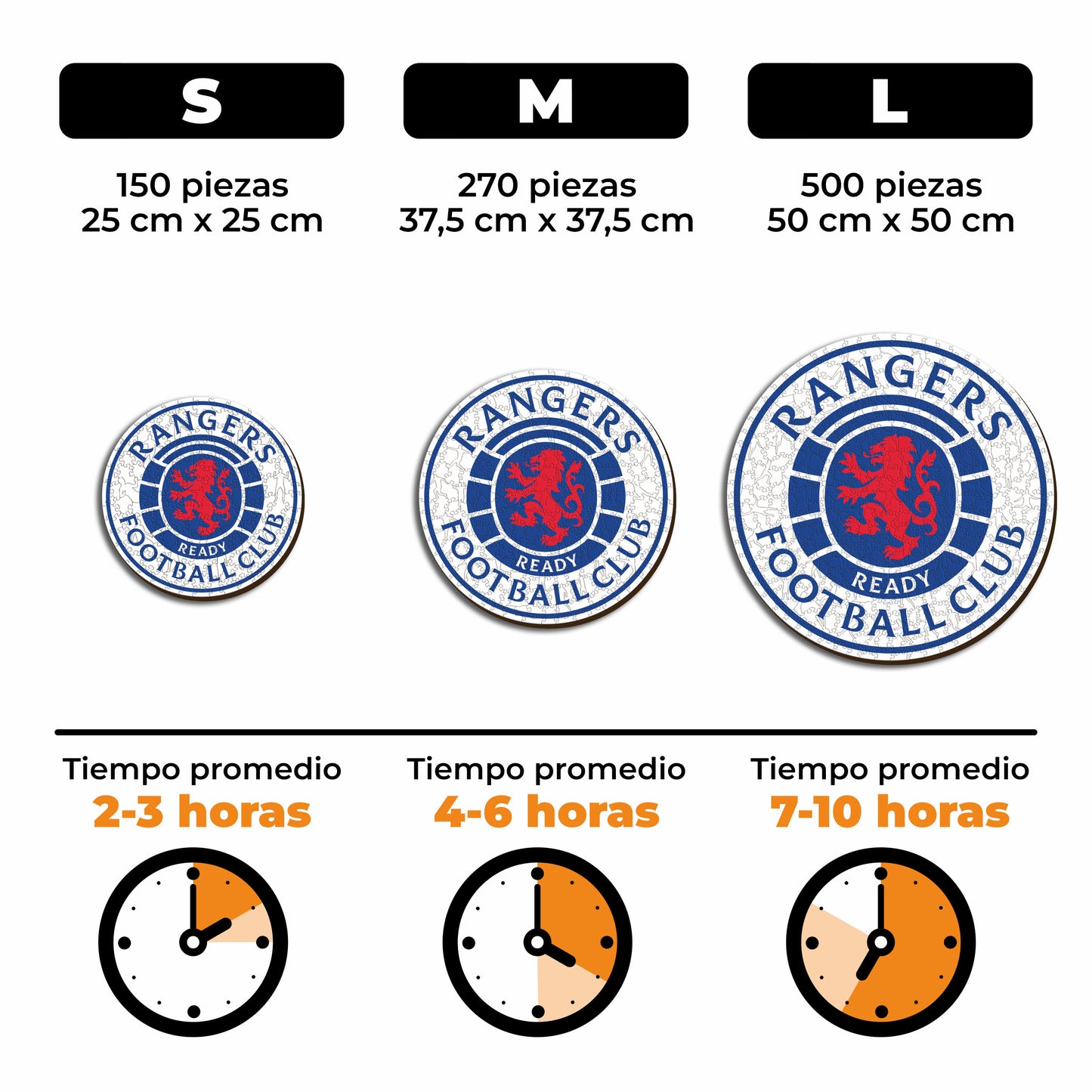 Rangers FC® Escudo - Rompecabezas de Madera