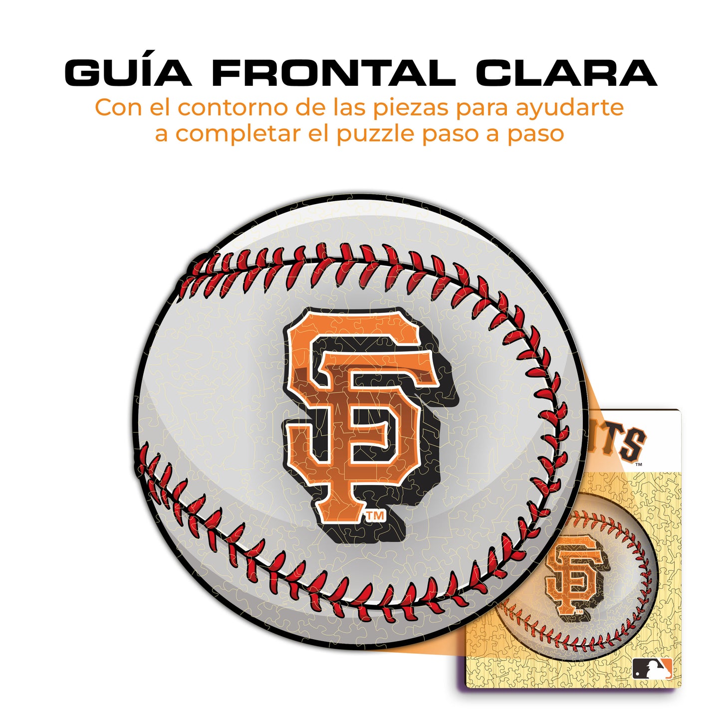 San Francisco Giants™ - Rompecabezas de Madera