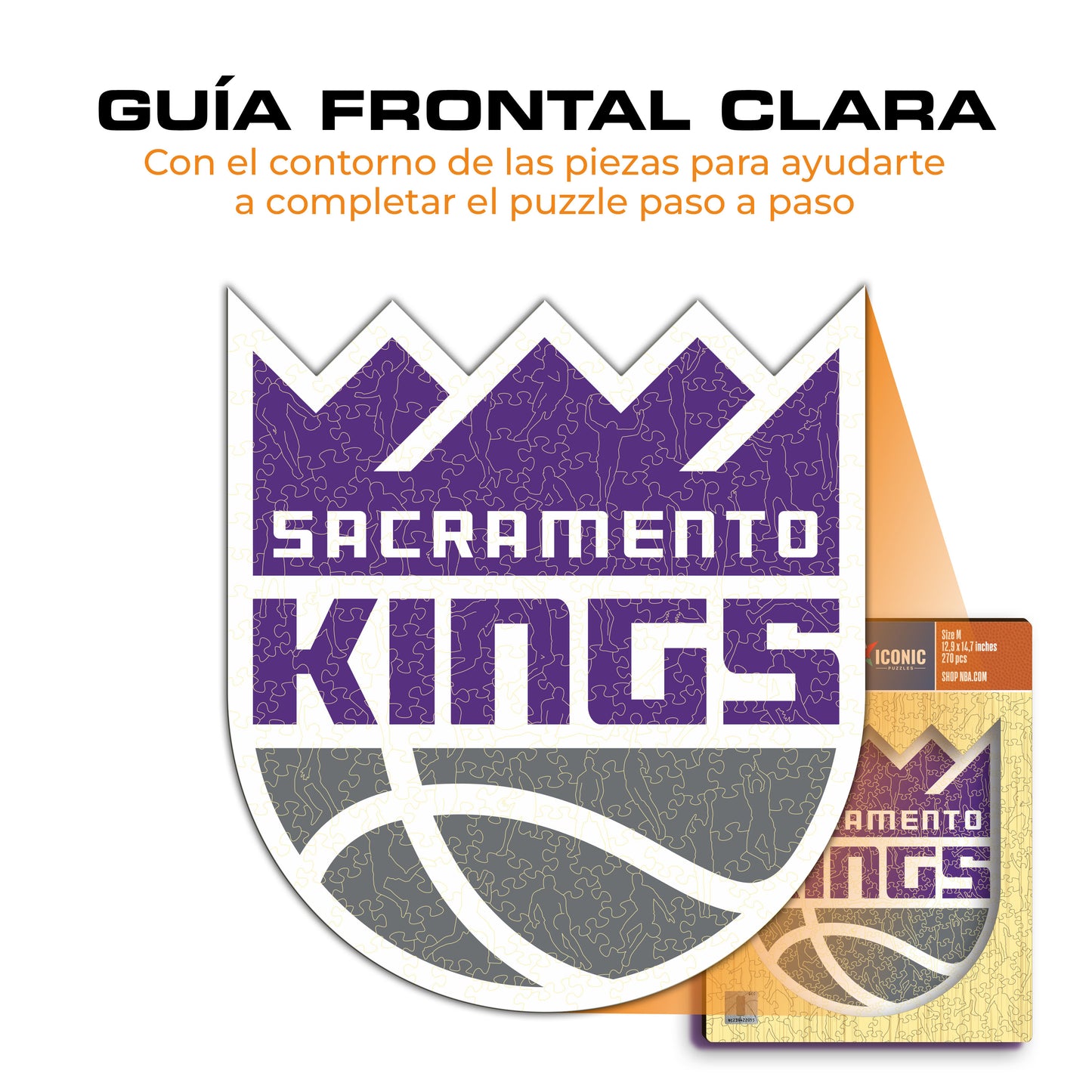 Sacramento Kings™ - Rompecabezas de Madera