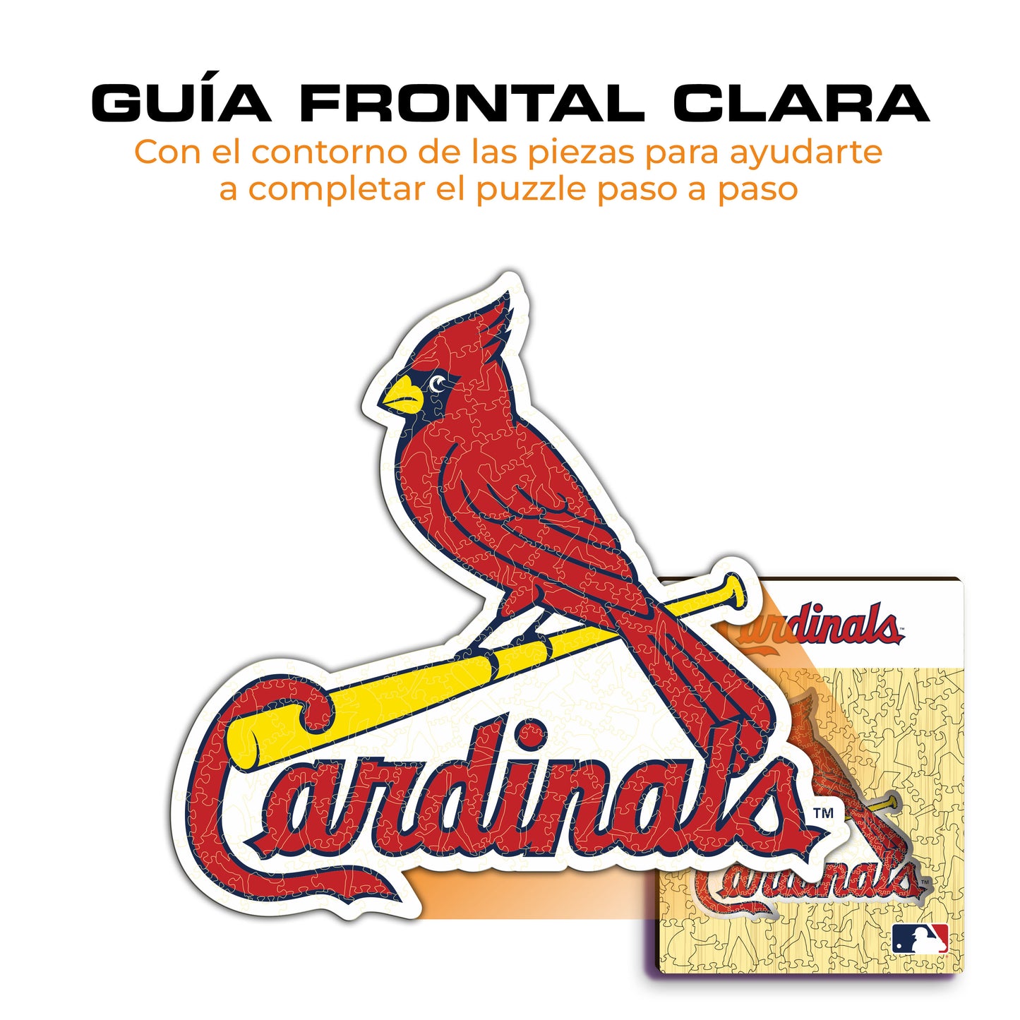 St. Louis Cardinals™ - Rompecabezas de Madera