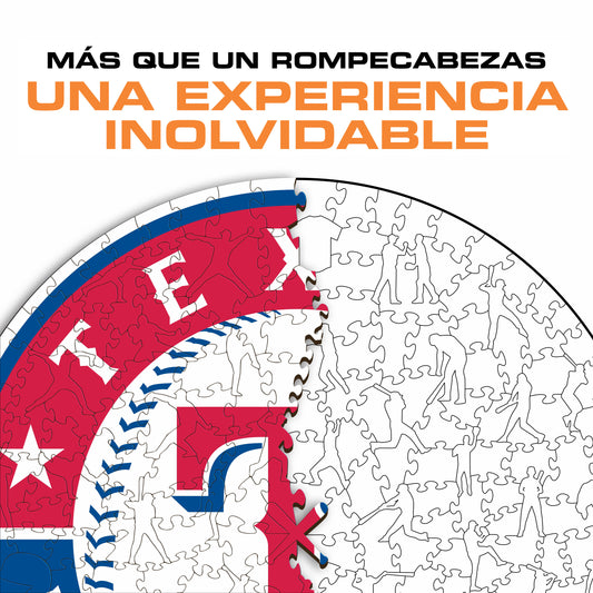 Texas Rangers™ - Rompecabezas de Madera