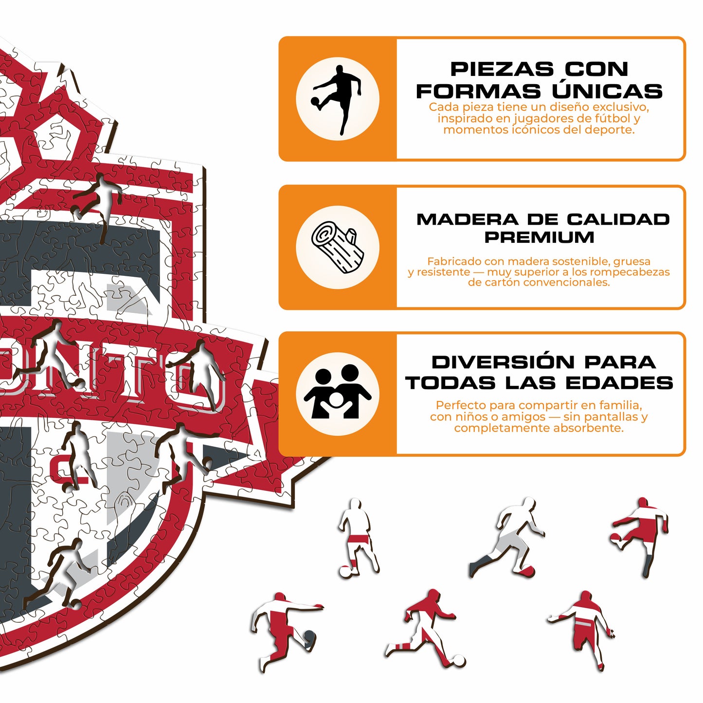 Toronto FC® Escudo - Rompecabezas de Madera