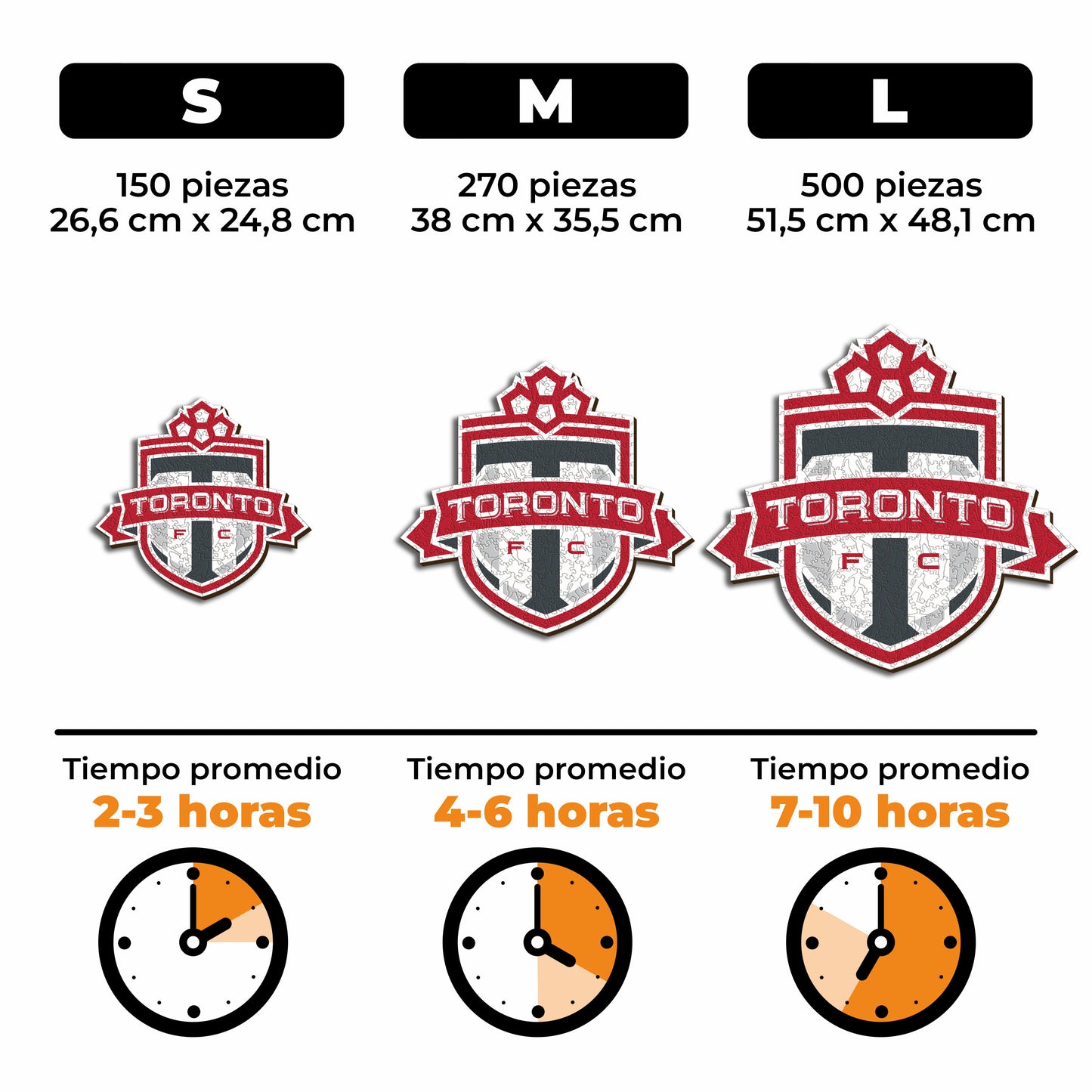 Toronto FC® Escudo - Rompecabezas de Madera