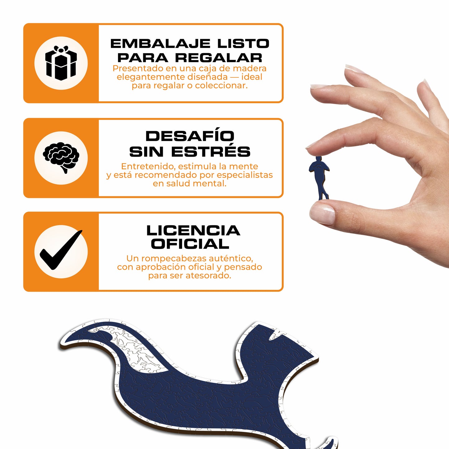Tottenham Hotspur FC® Escudo - Rompecabezas de Madera