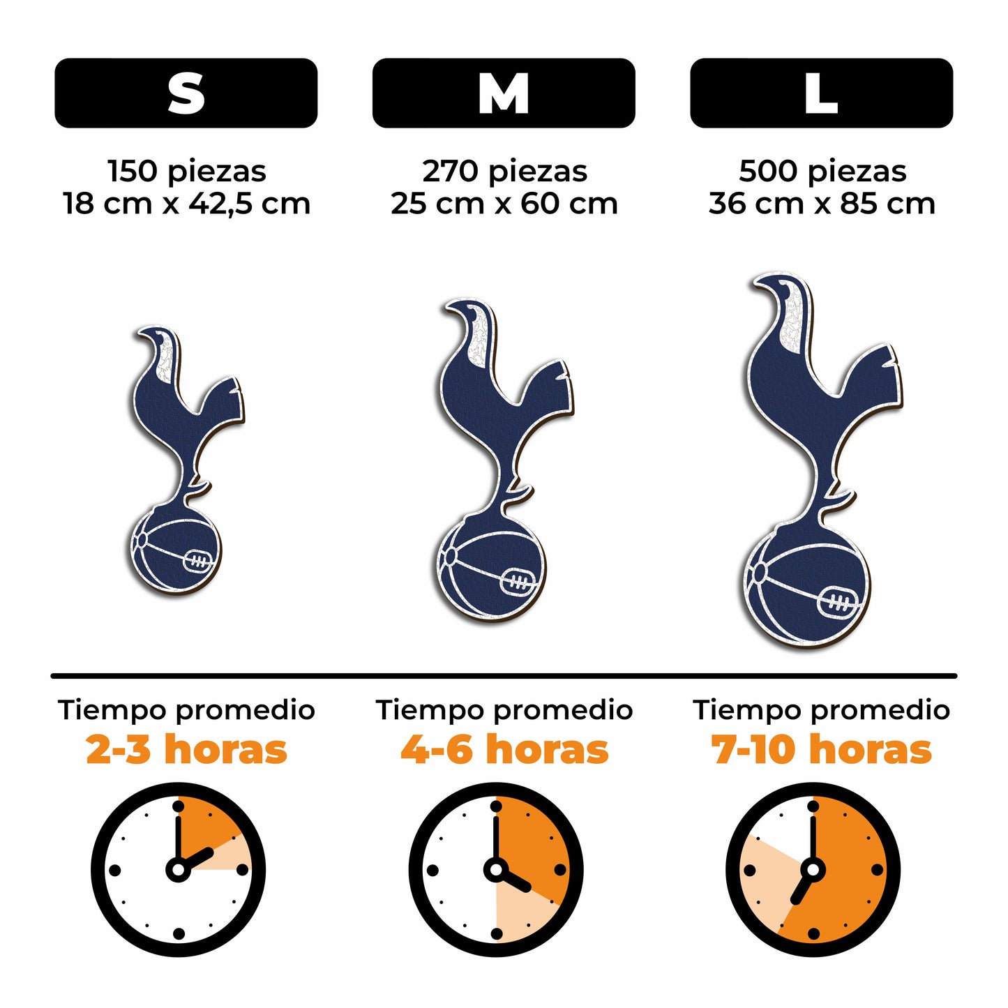 Tottenham Hotspur FC® Escudo - Rompecabezas de Madera
