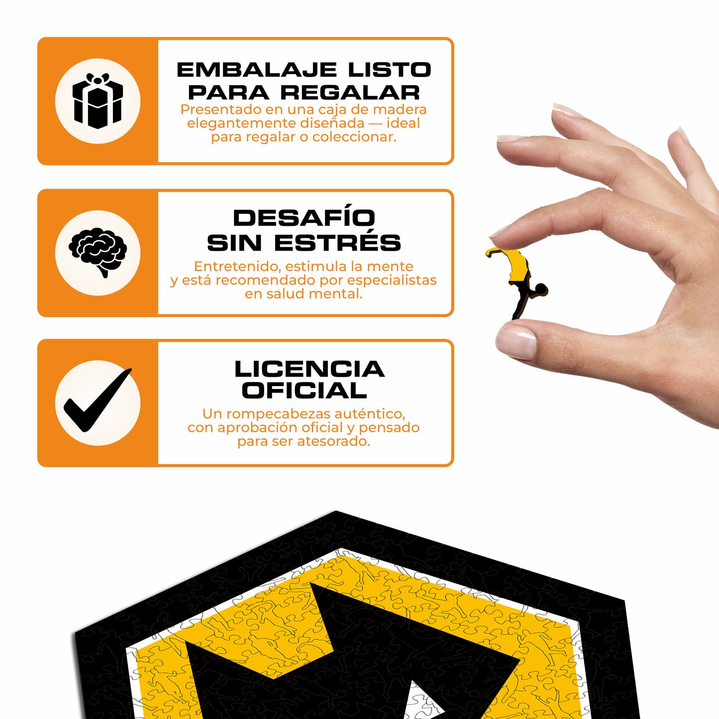 Wolves FC® Escudo - Rompecabezas de Madera