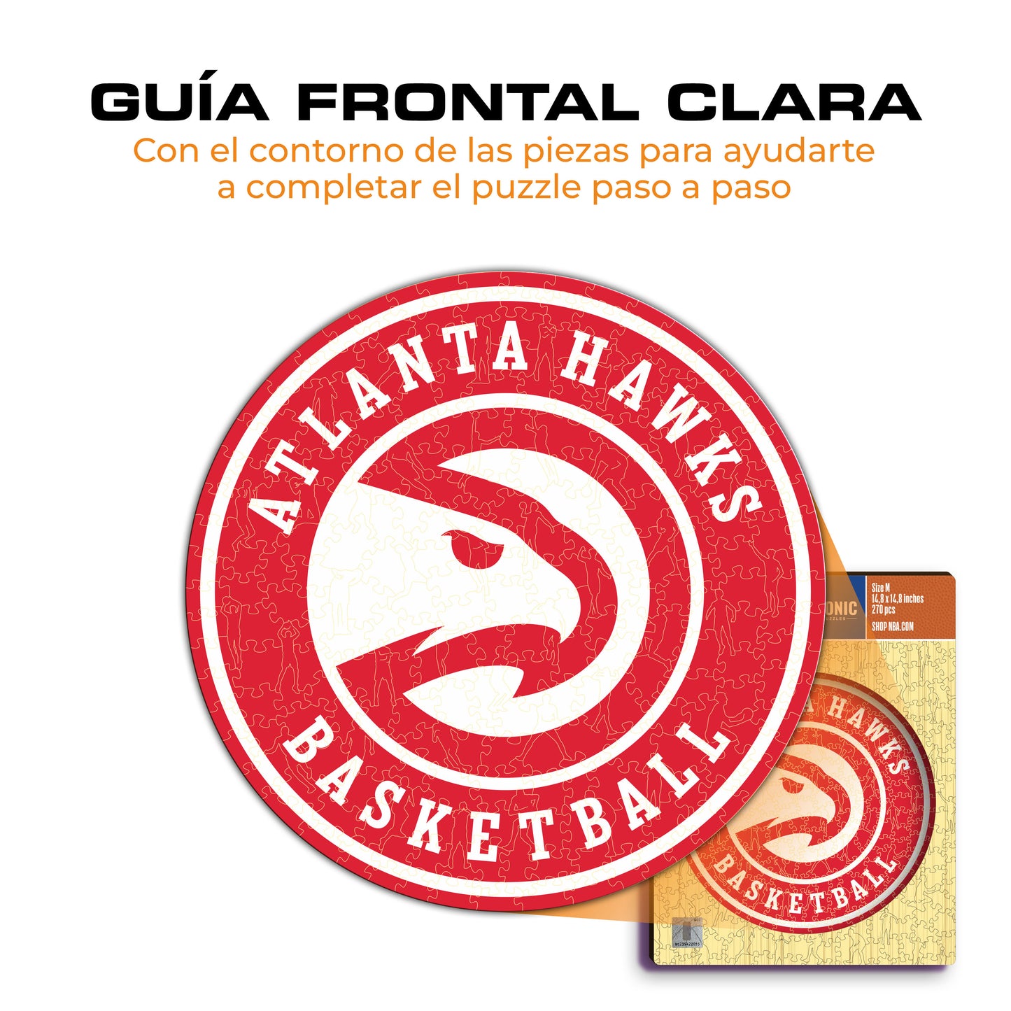 Atlanta Hawks™ - Rompecabezas de Madera