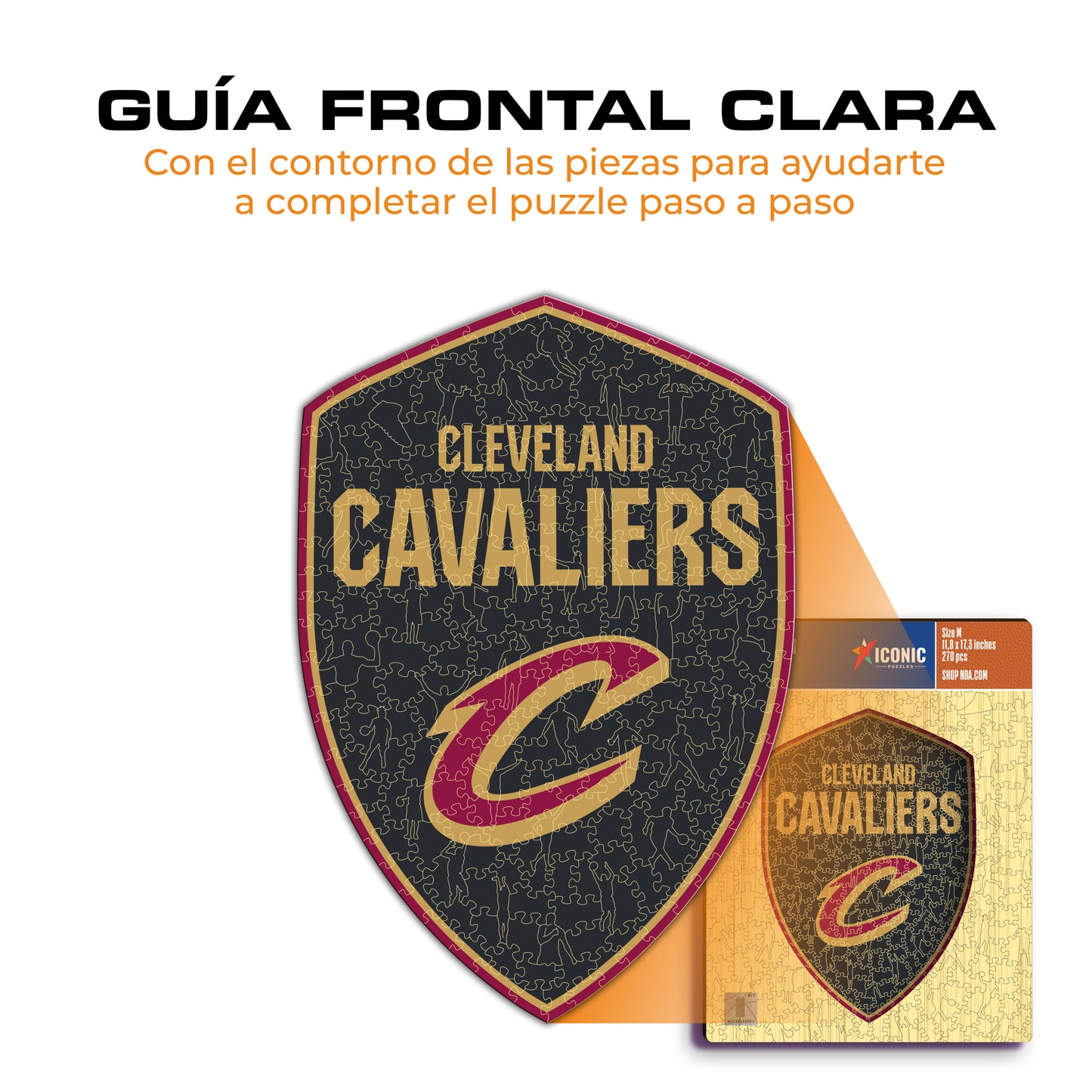 Cleveland Cavaliers™ - Rompecabezas de Madera