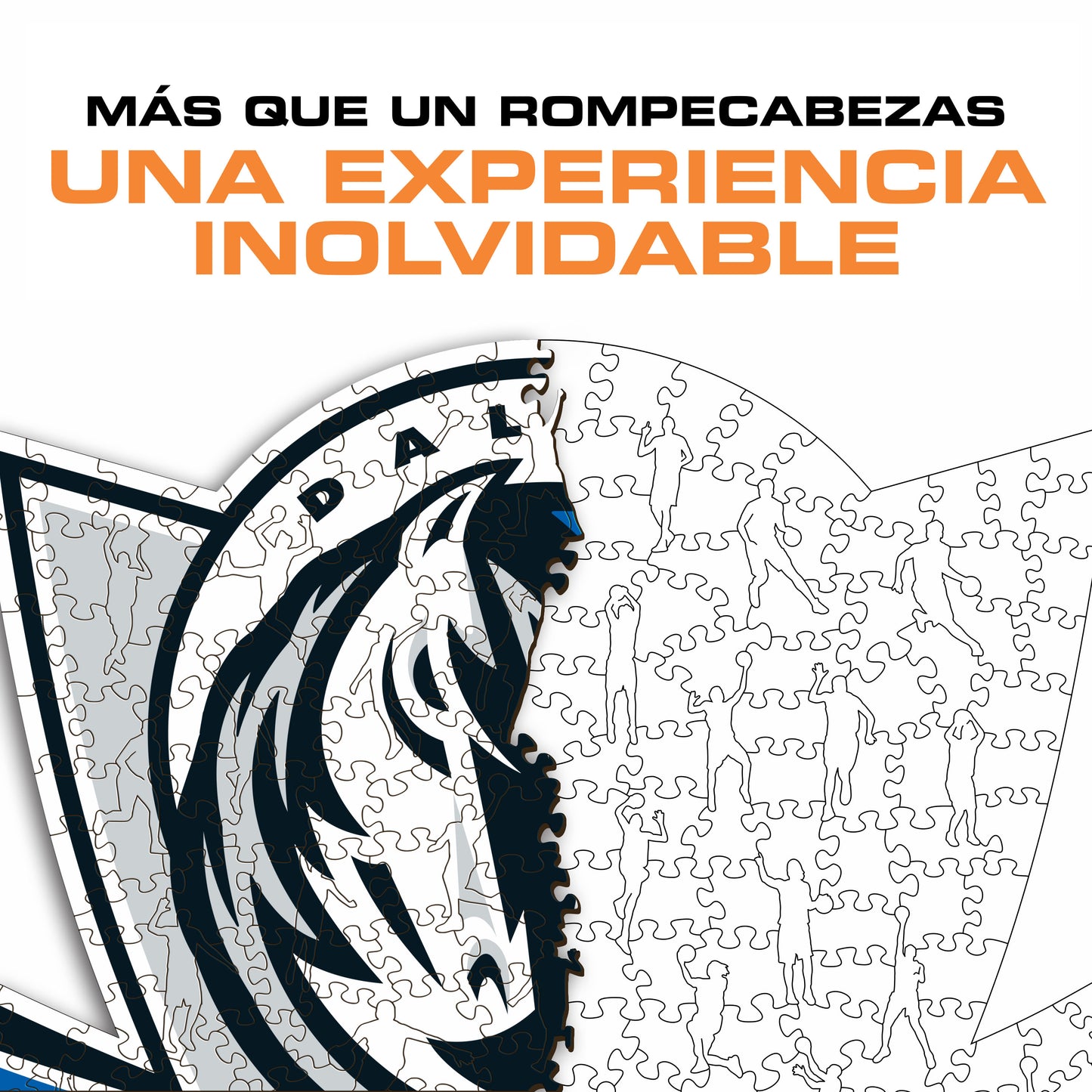 Dallas Mavericks™ - Rompecabezas de Madera