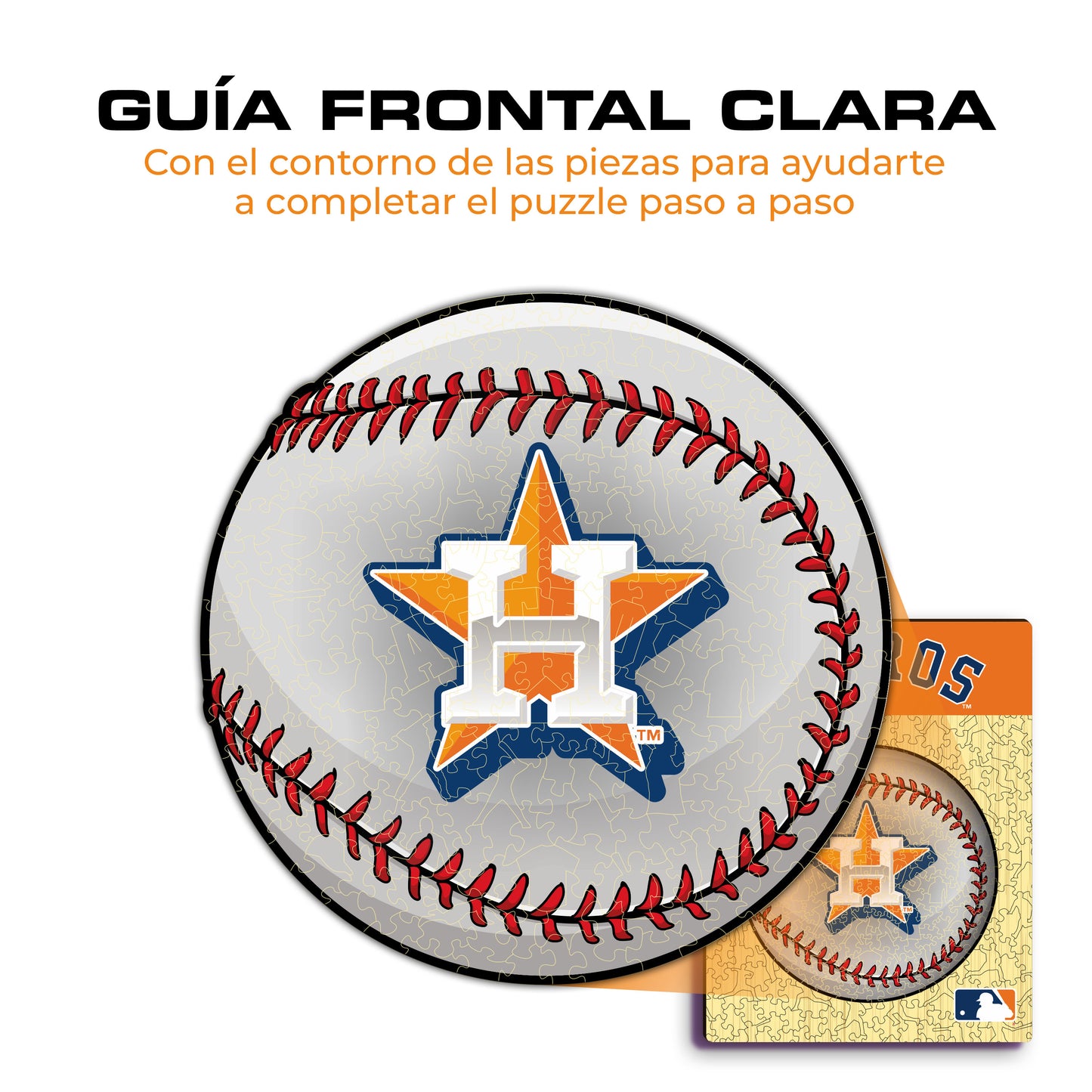 Houston Astros™ - Rompecabezas de Madera